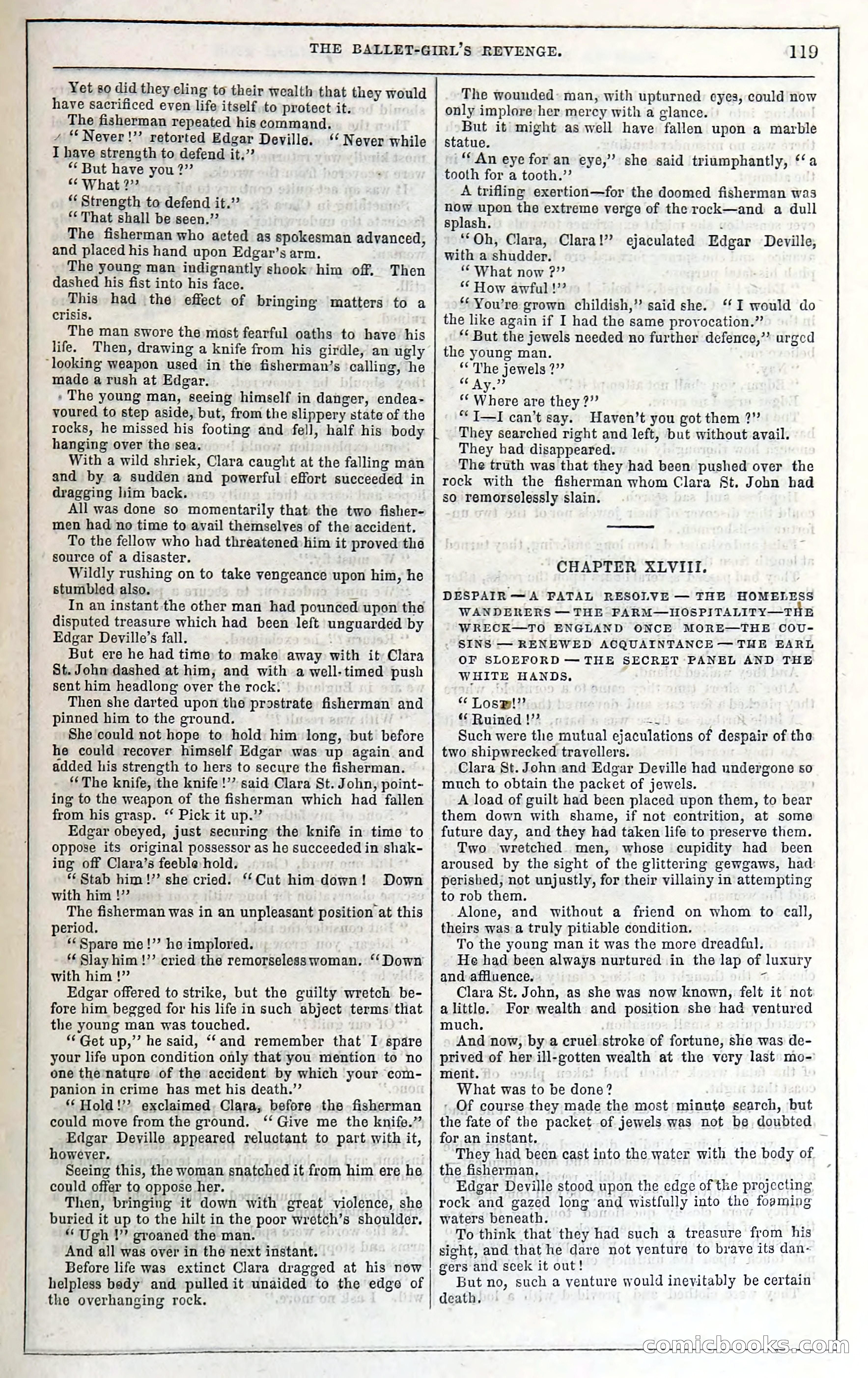 Rose Mortimer; Or, The Ballet-Girl's Revenge — page 125 of 204