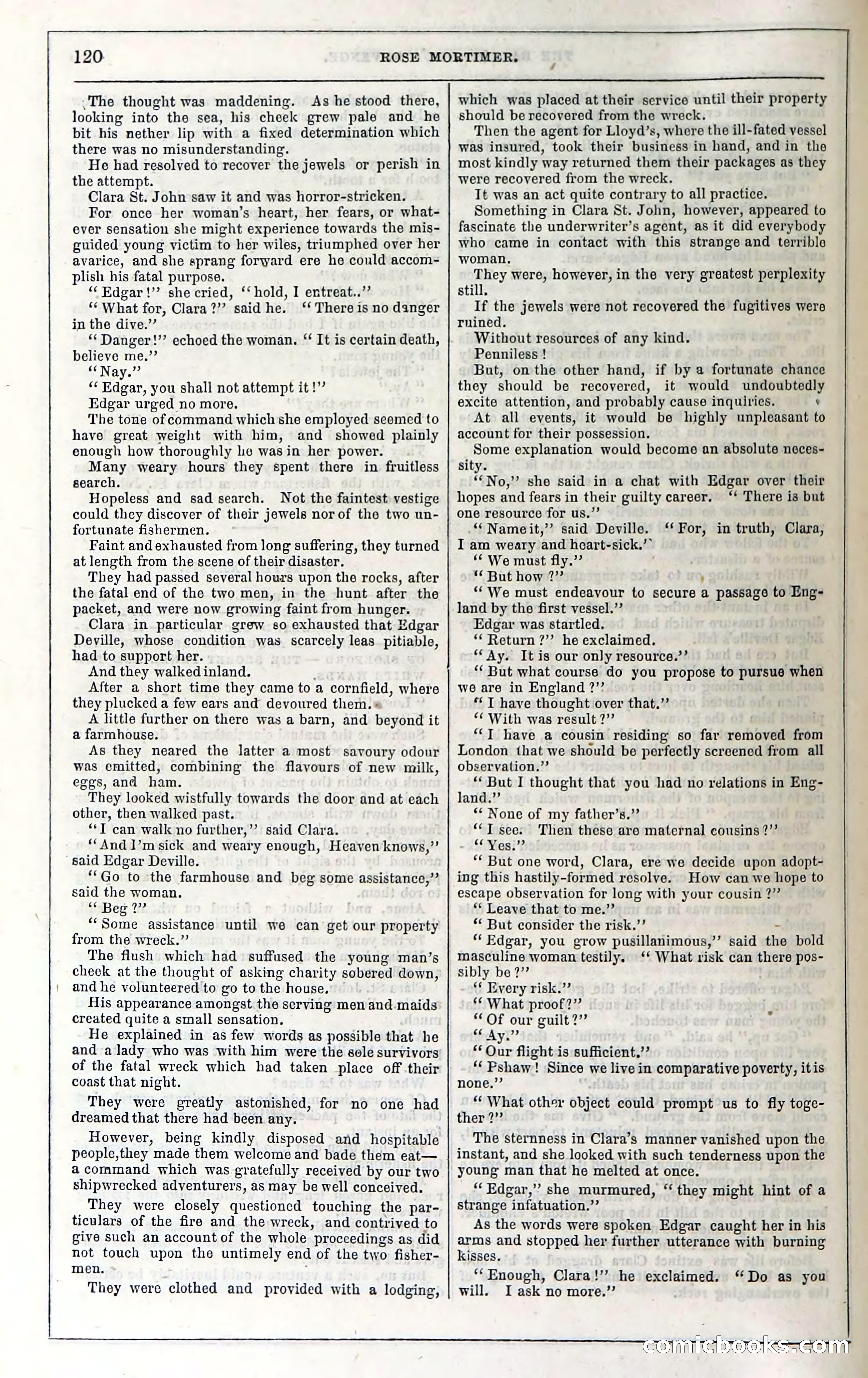 Rose Mortimer; Or, The Ballet-Girl's Revenge — page 126 of 204
