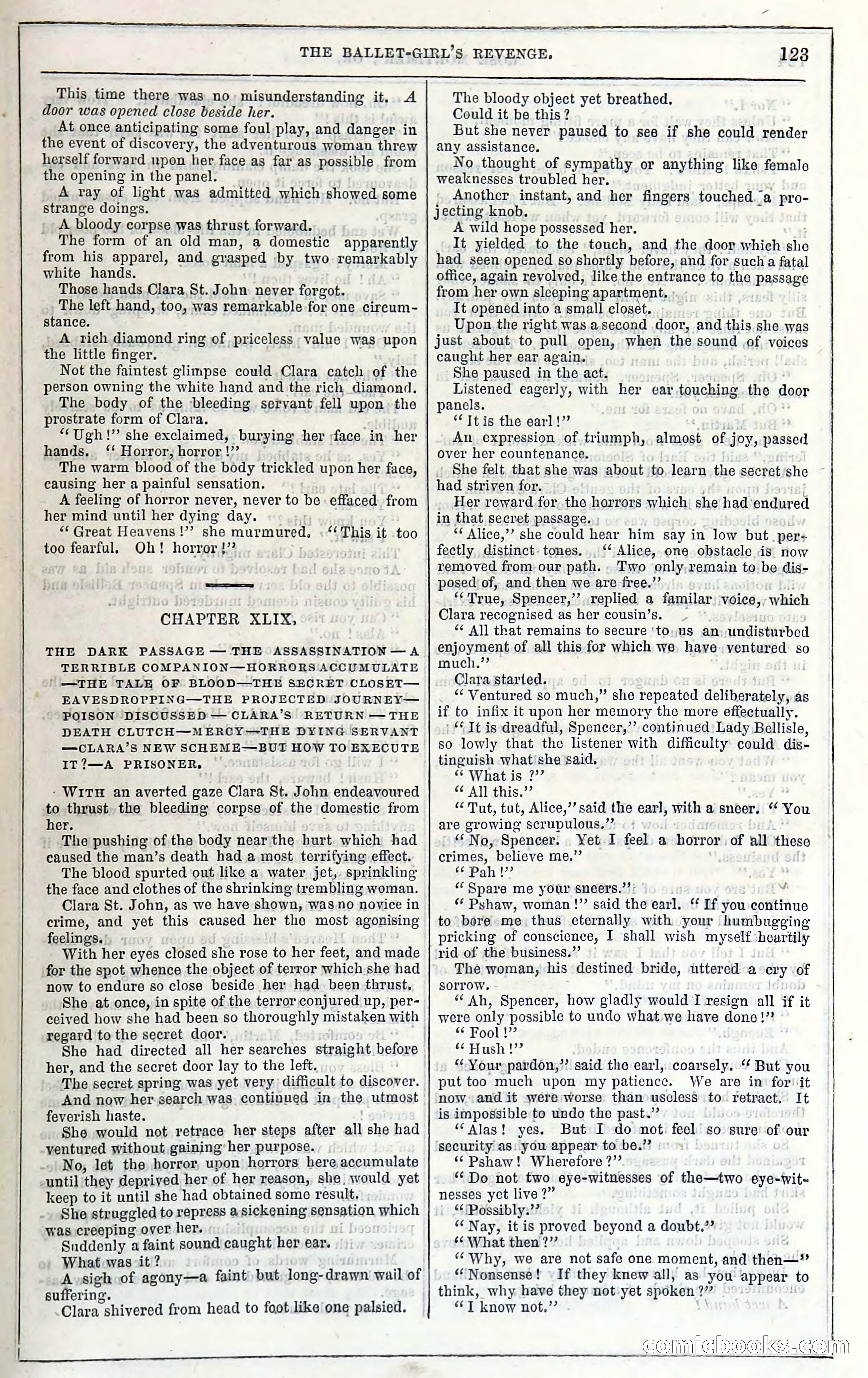 Rose Mortimer; Or, The Ballet-Girl's Revenge — page 129 of 204