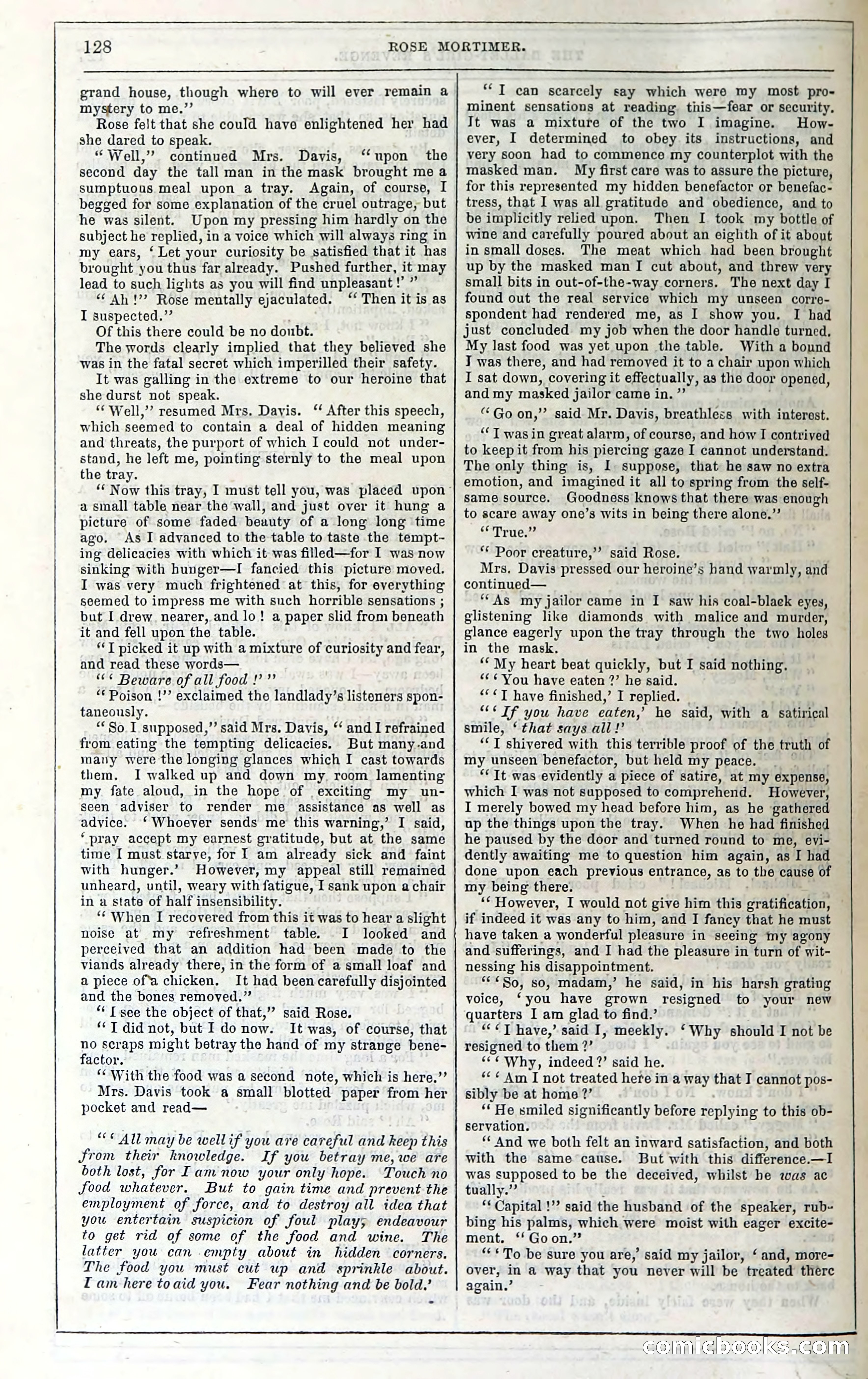 Rose Mortimer; Or, The Ballet-Girl's Revenge — page 134 of 204
