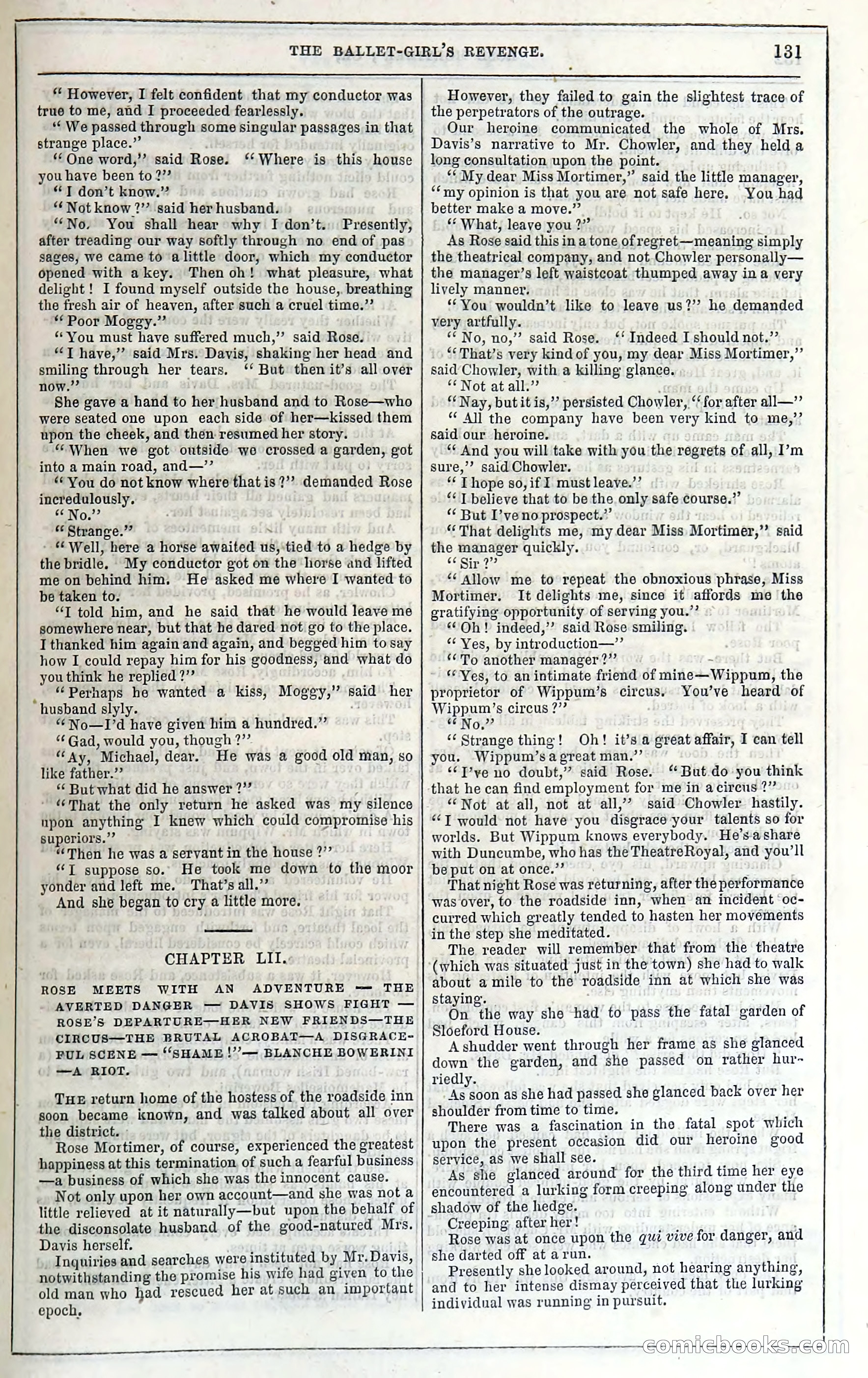 Rose Mortimer; Or, The Ballet-Girl's Revenge — page 137 of 204