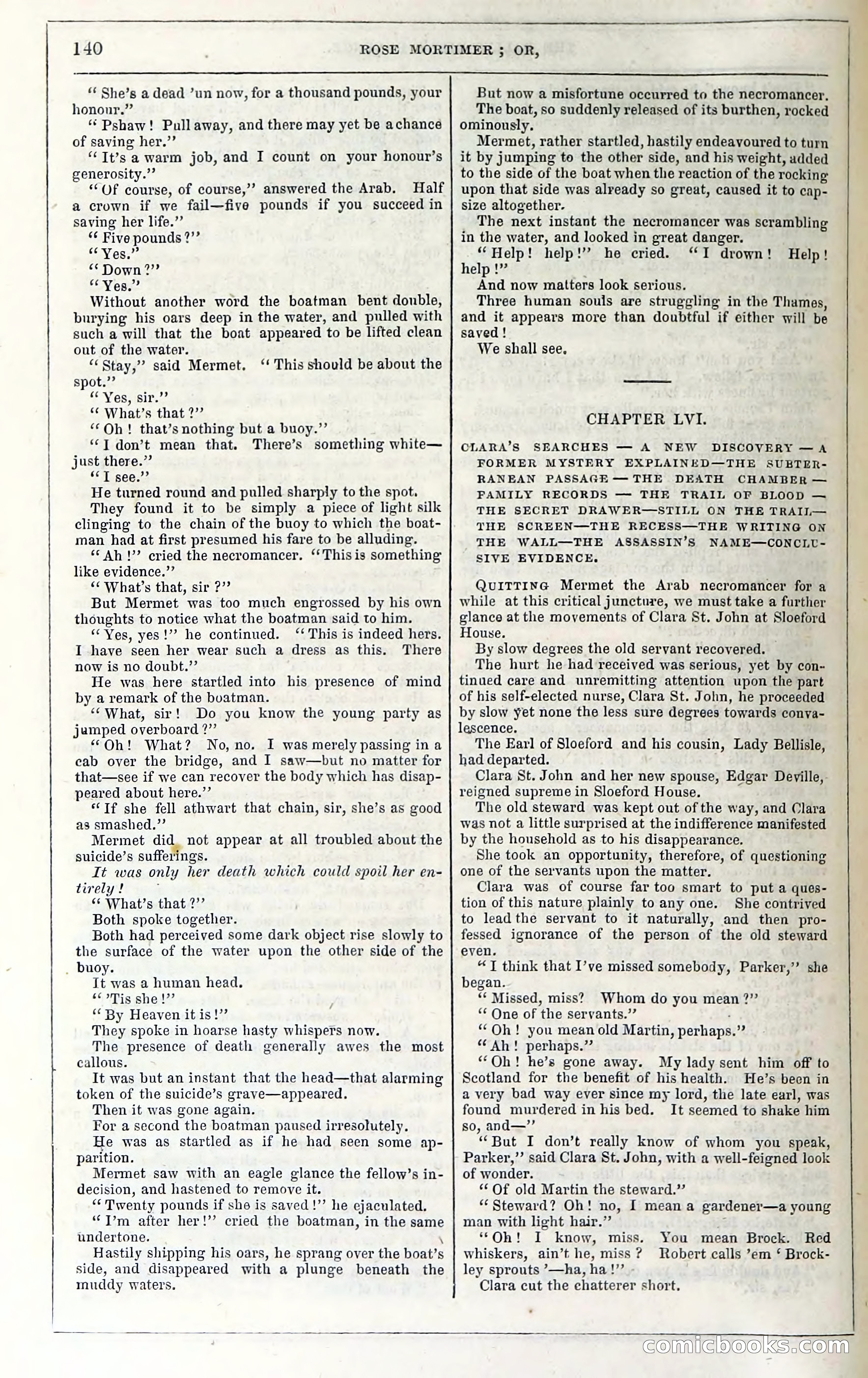 Rose Mortimer; Or, The Ballet-Girl's Revenge — page 146 of 204