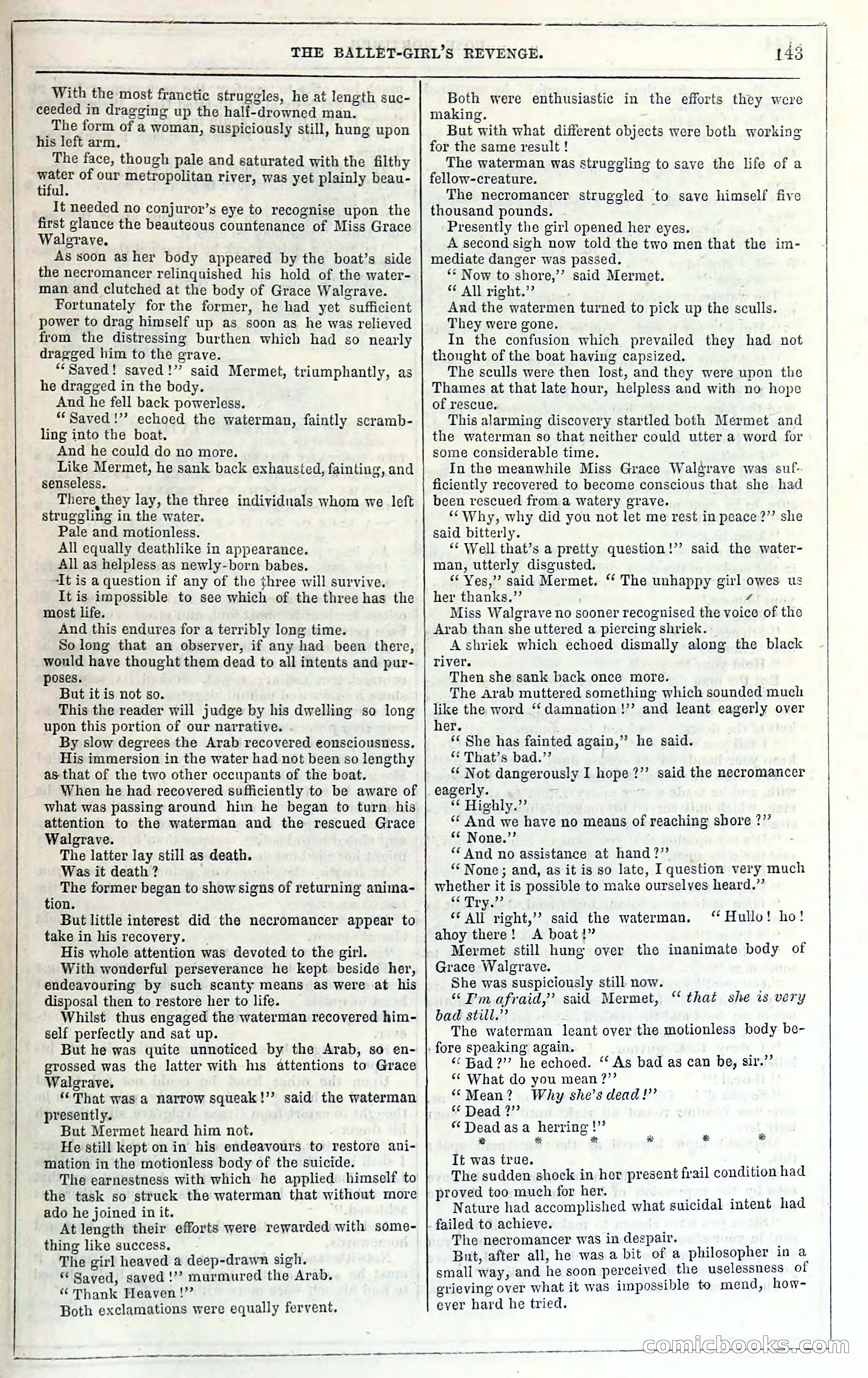 Rose Mortimer; Or, The Ballet-Girl's Revenge — page 149 of 204