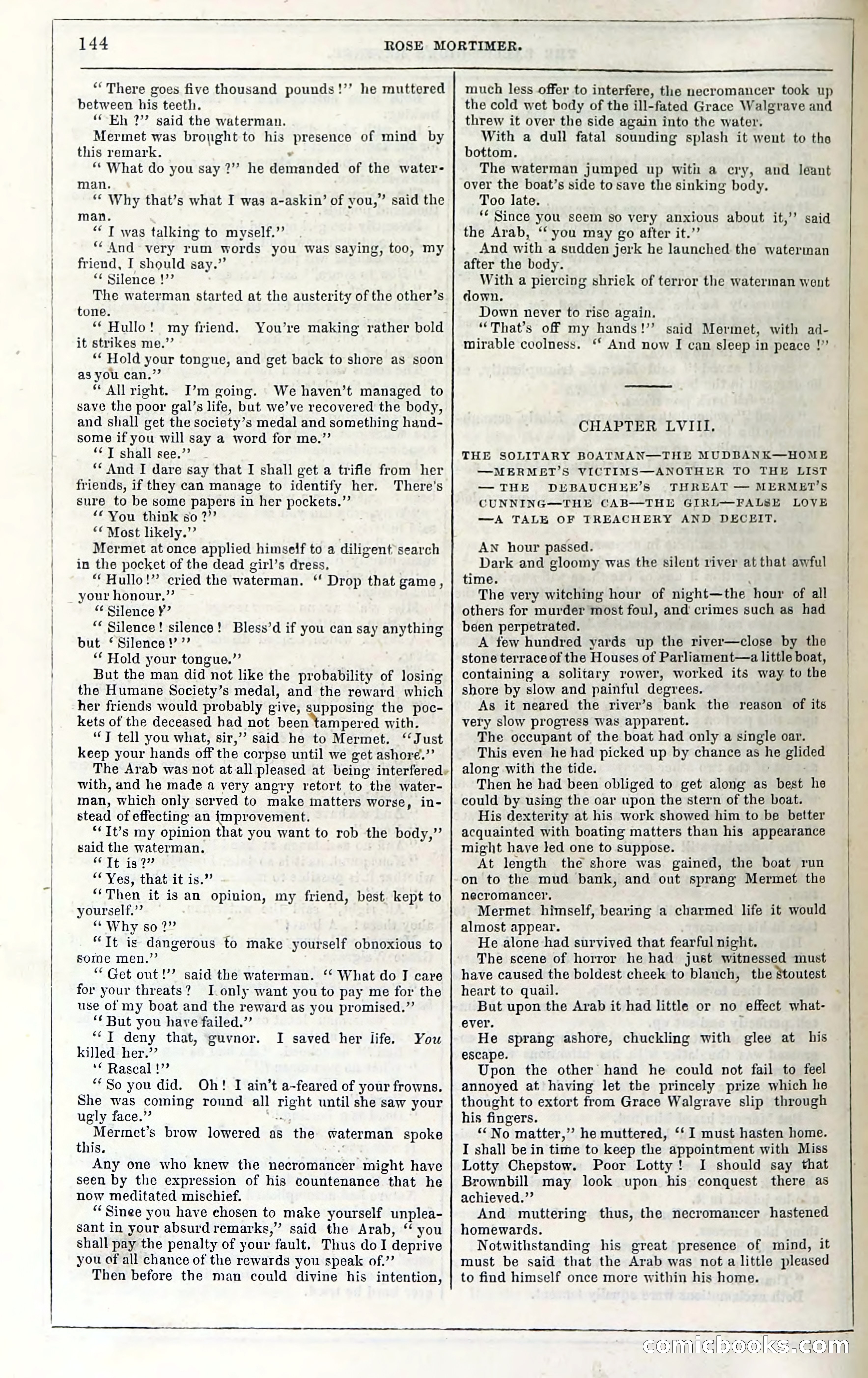 Rose Mortimer; Or, The Ballet-Girl's Revenge — page 150 of 204