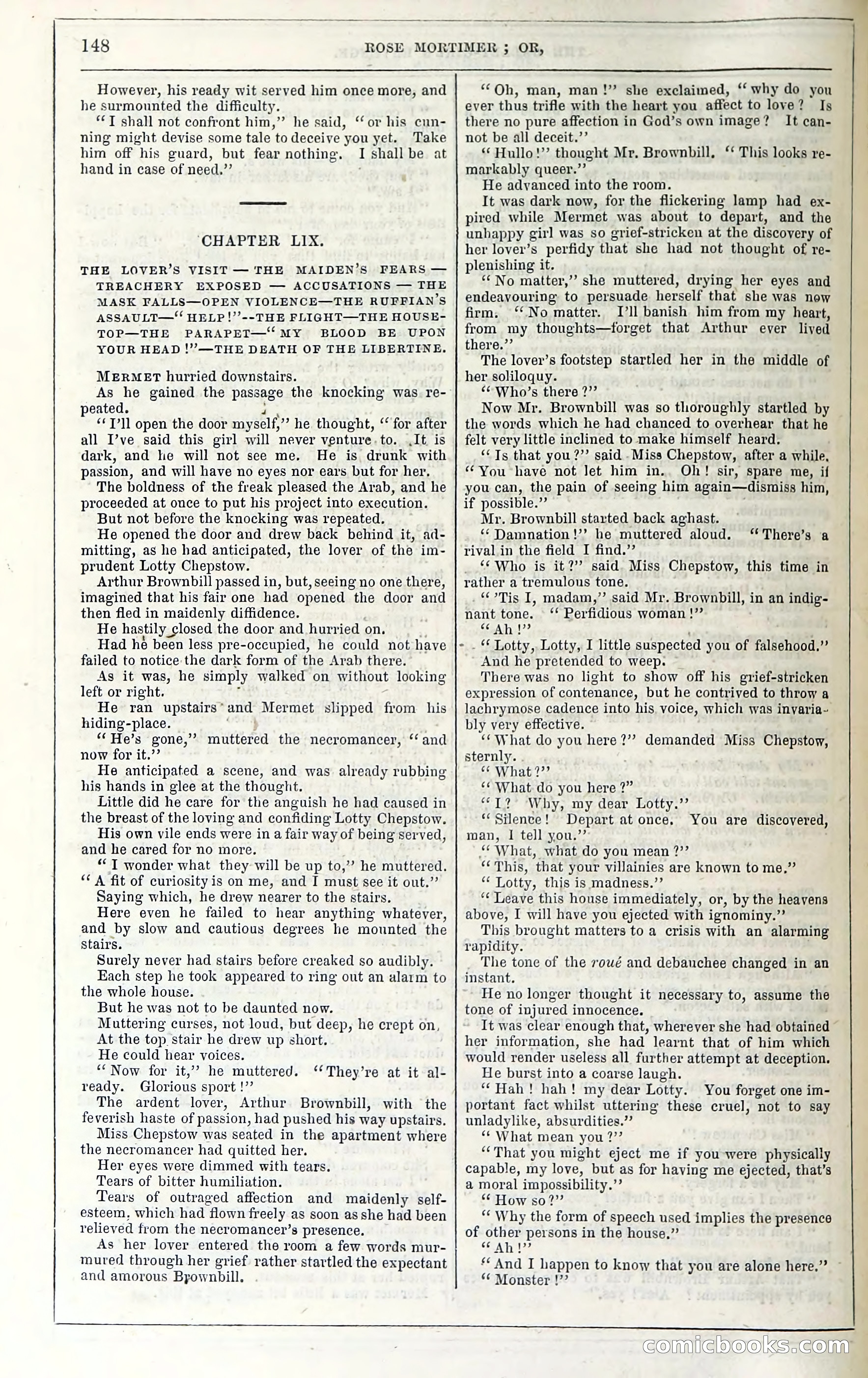 Rose Mortimer; Or, The Ballet-Girl's Revenge — page 154 of 204