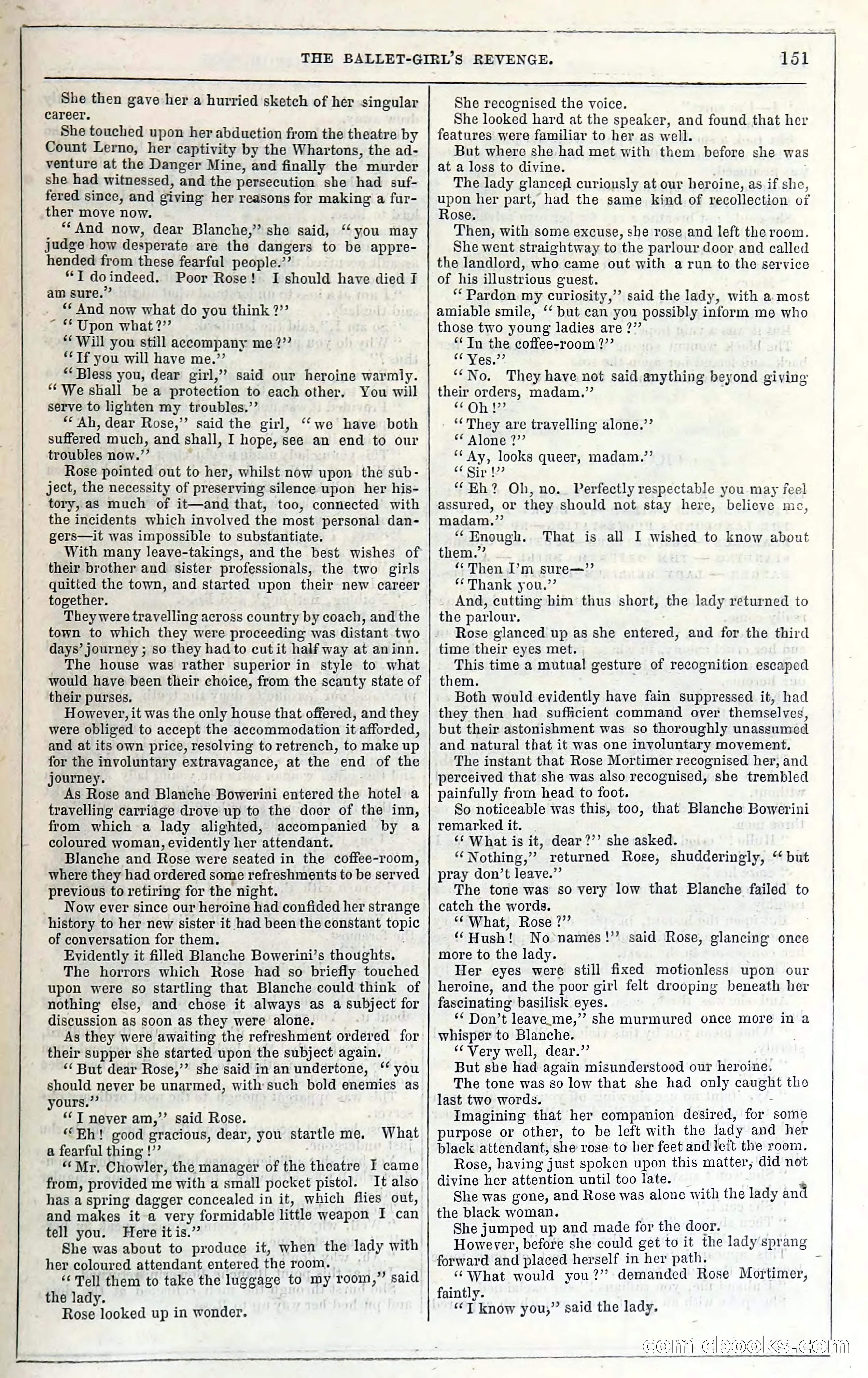 Rose Mortimer; Or, The Ballet-Girl's Revenge — page 157 of 204