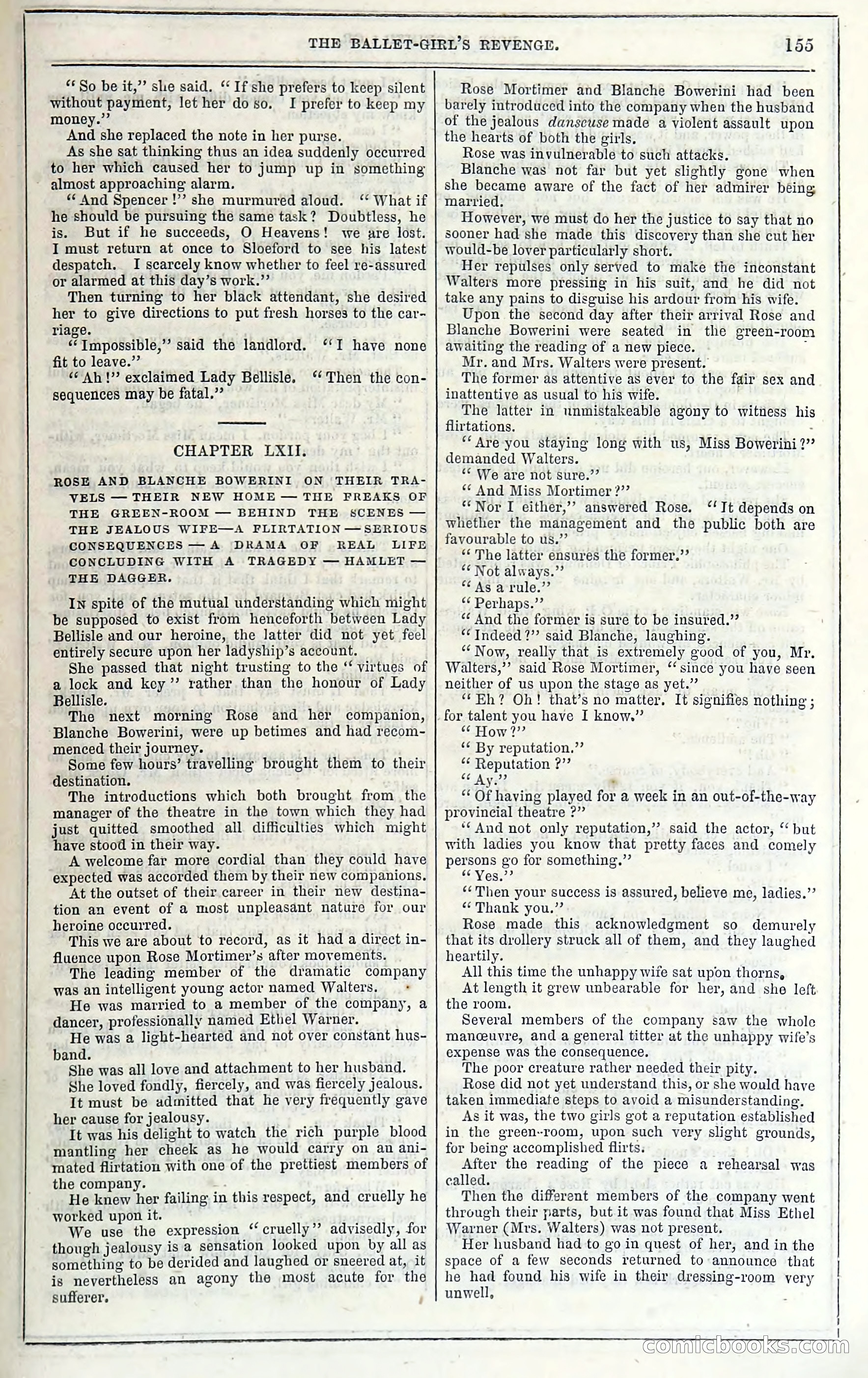 Rose Mortimer; Or, The Ballet-Girl's Revenge — page 161 of 204
