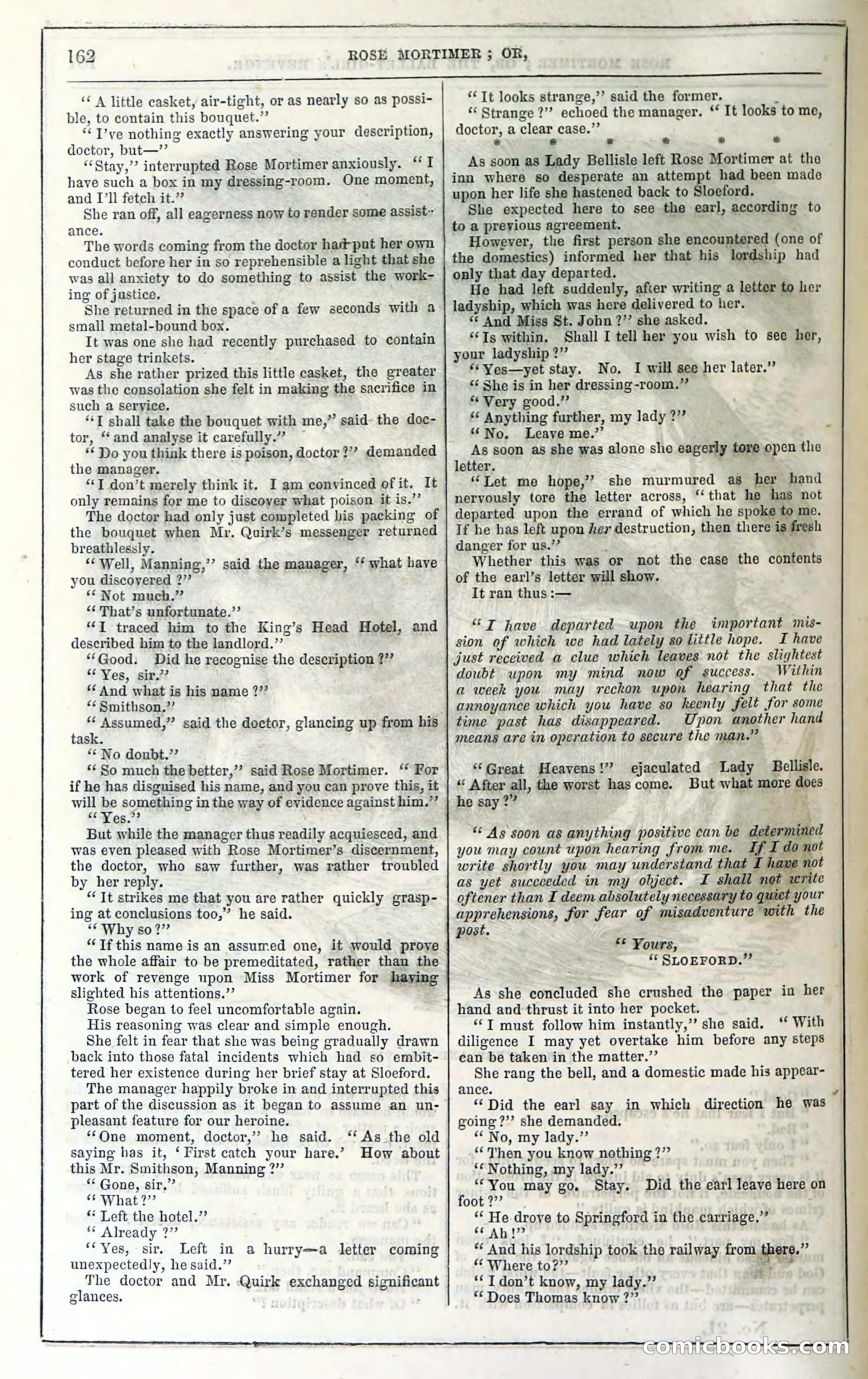 Rose Mortimer; Or, The Ballet-Girl's Revenge — page 168 of 204