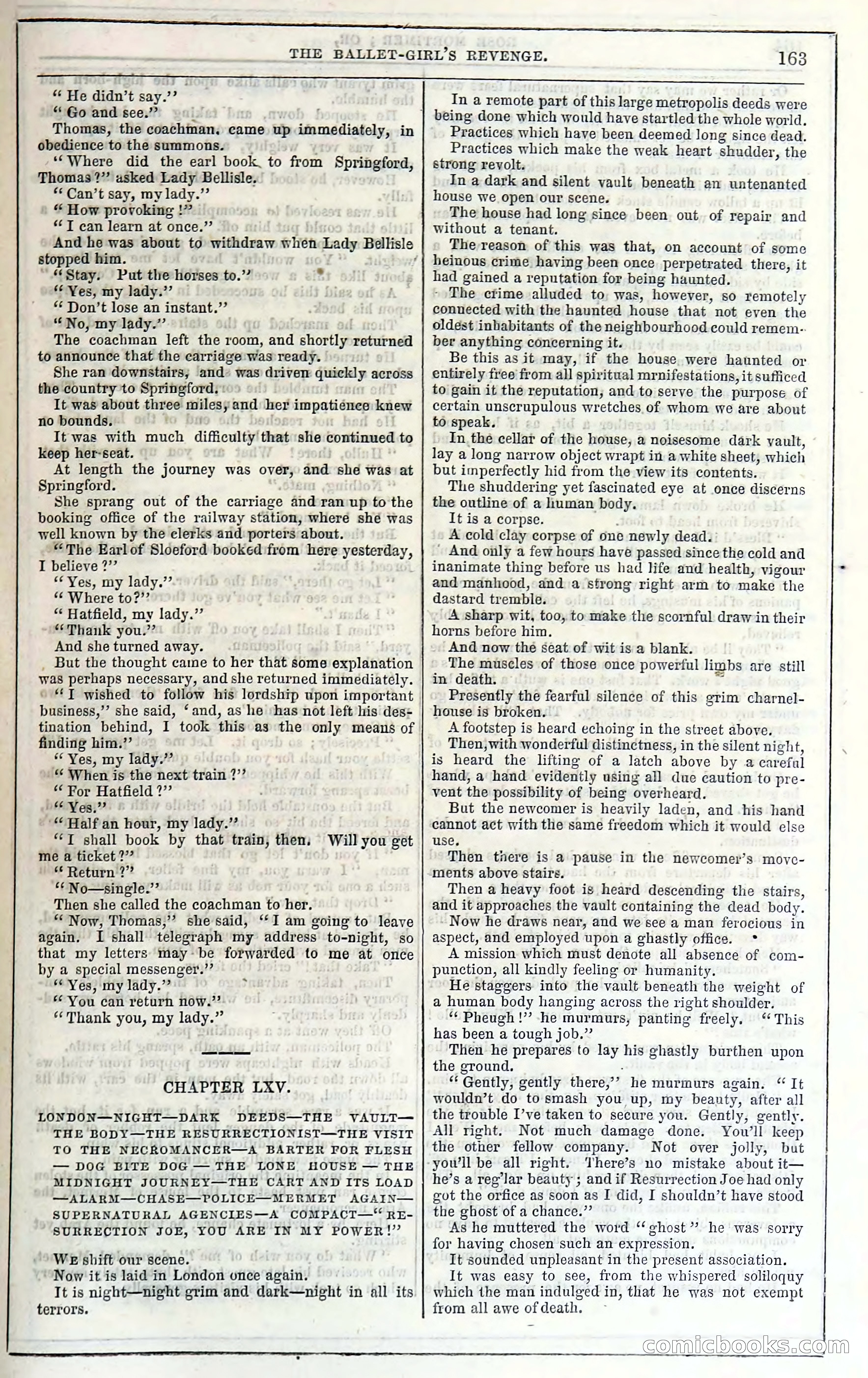 Rose Mortimer; Or, The Ballet-Girl's Revenge — page 169 of 204