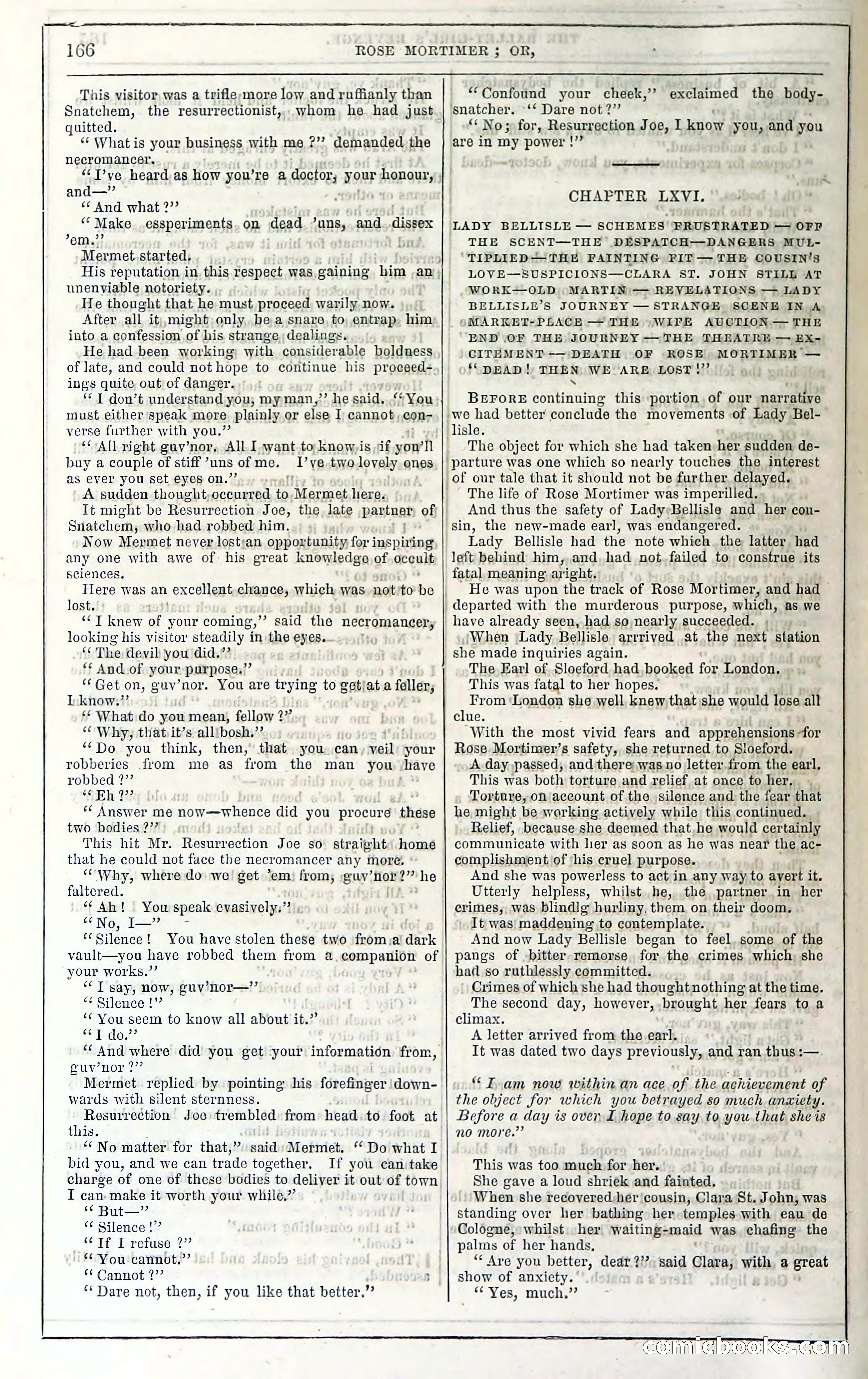 Rose Mortimer; Or, The Ballet-Girl's Revenge — page 172 of 204
