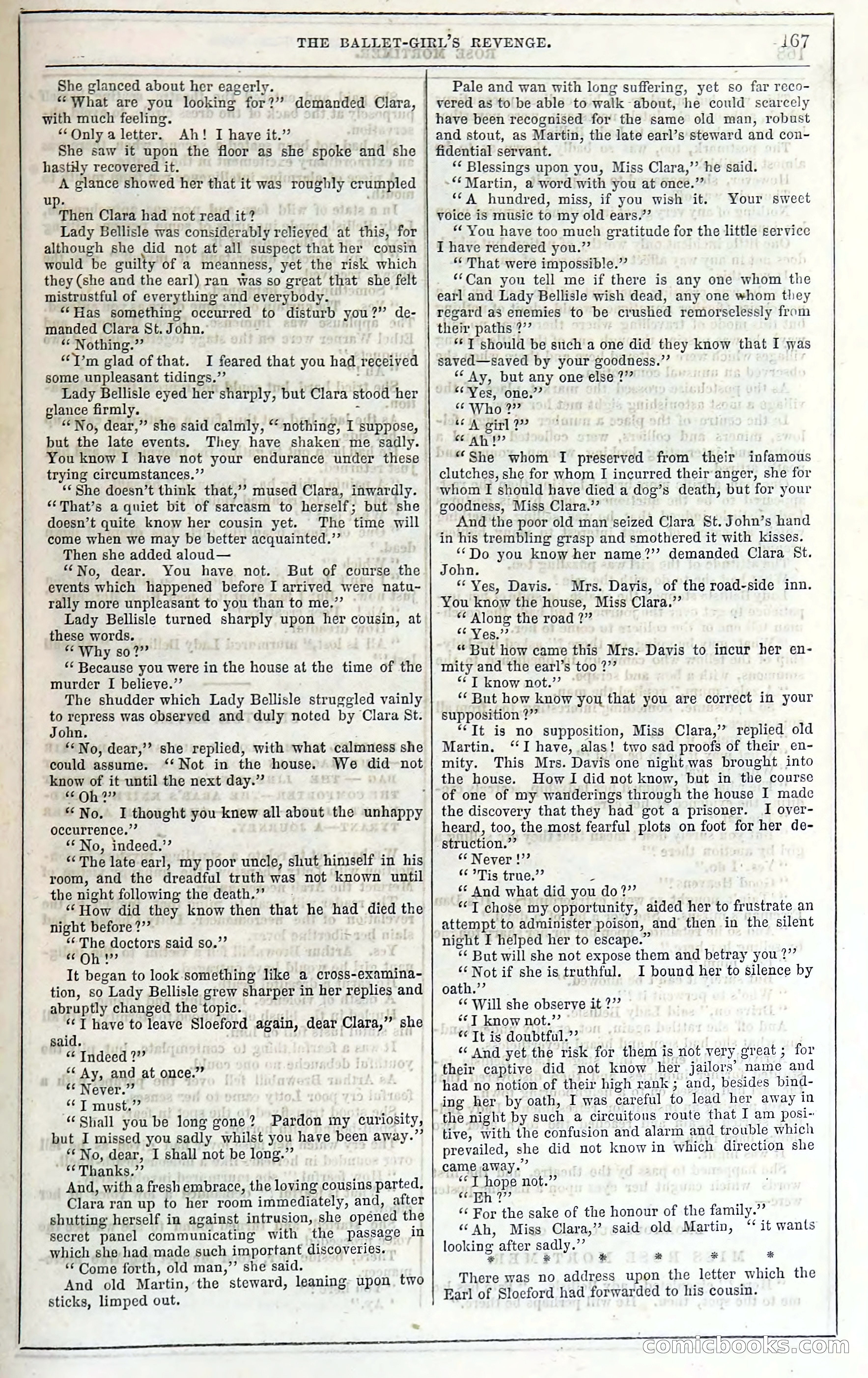 Rose Mortimer; Or, The Ballet-Girl's Revenge — page 173 of 204
