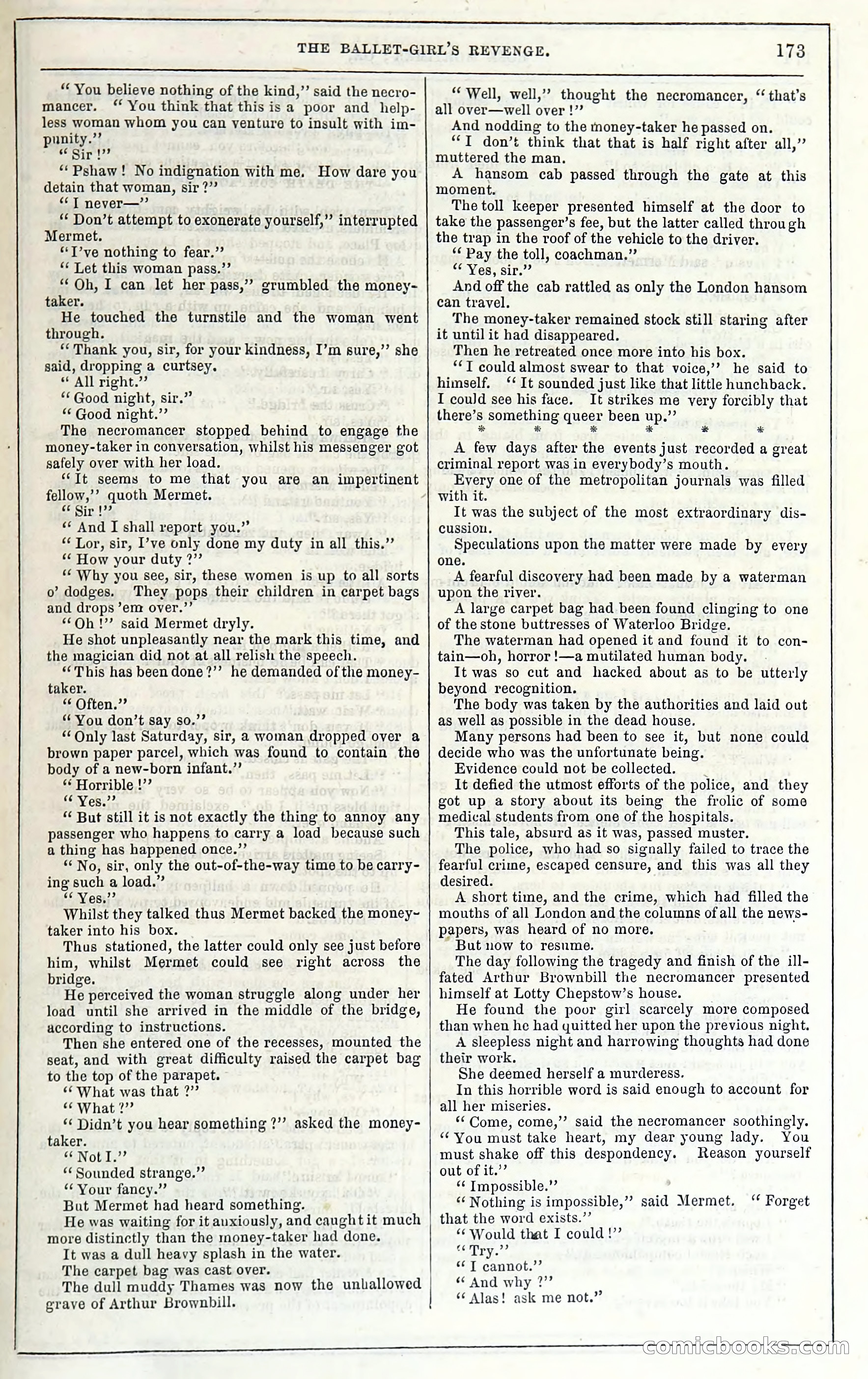 Rose Mortimer; Or, The Ballet-Girl's Revenge — page 179 of 204