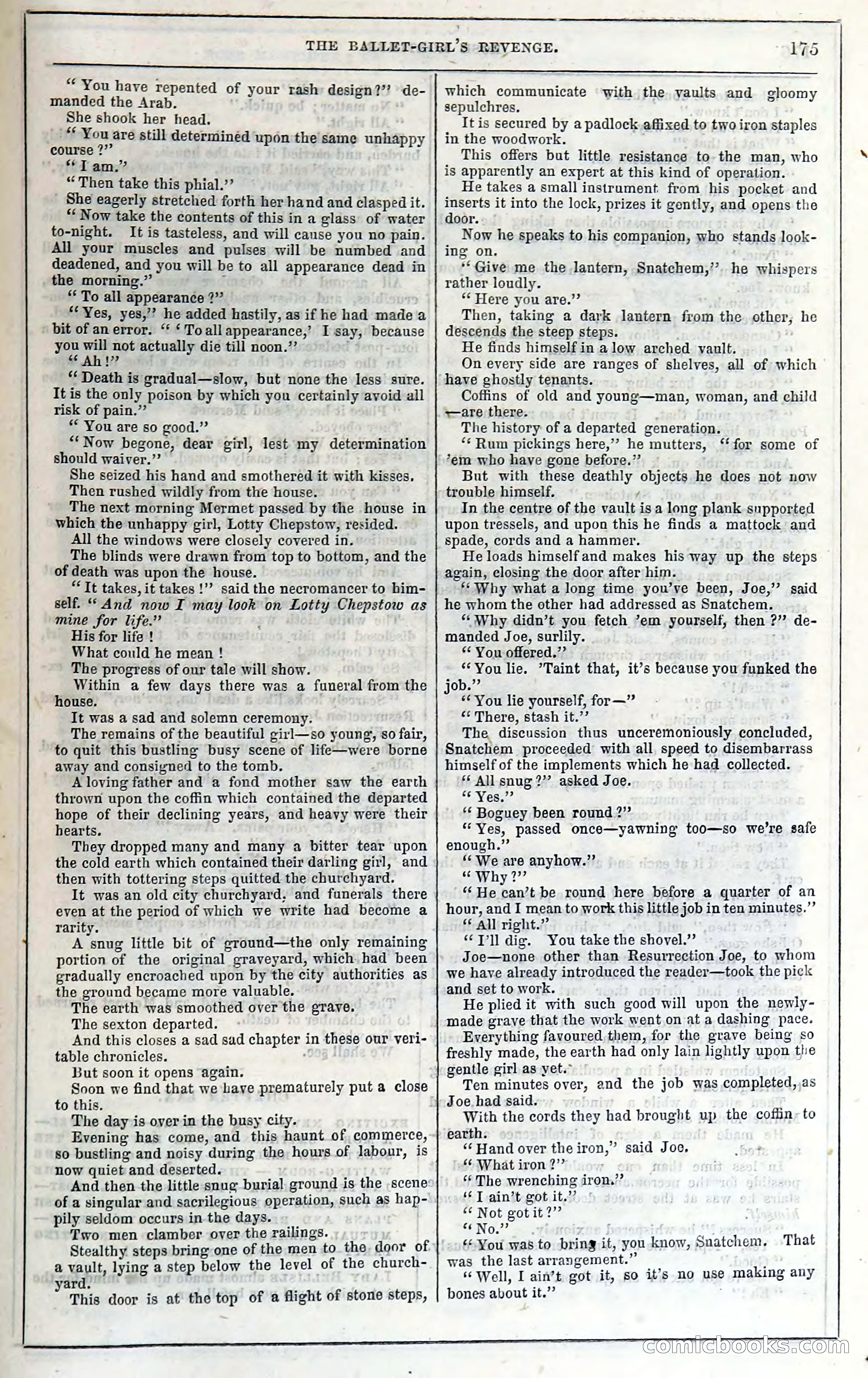 Rose Mortimer; Or, The Ballet-Girl's Revenge — page 181 of 204