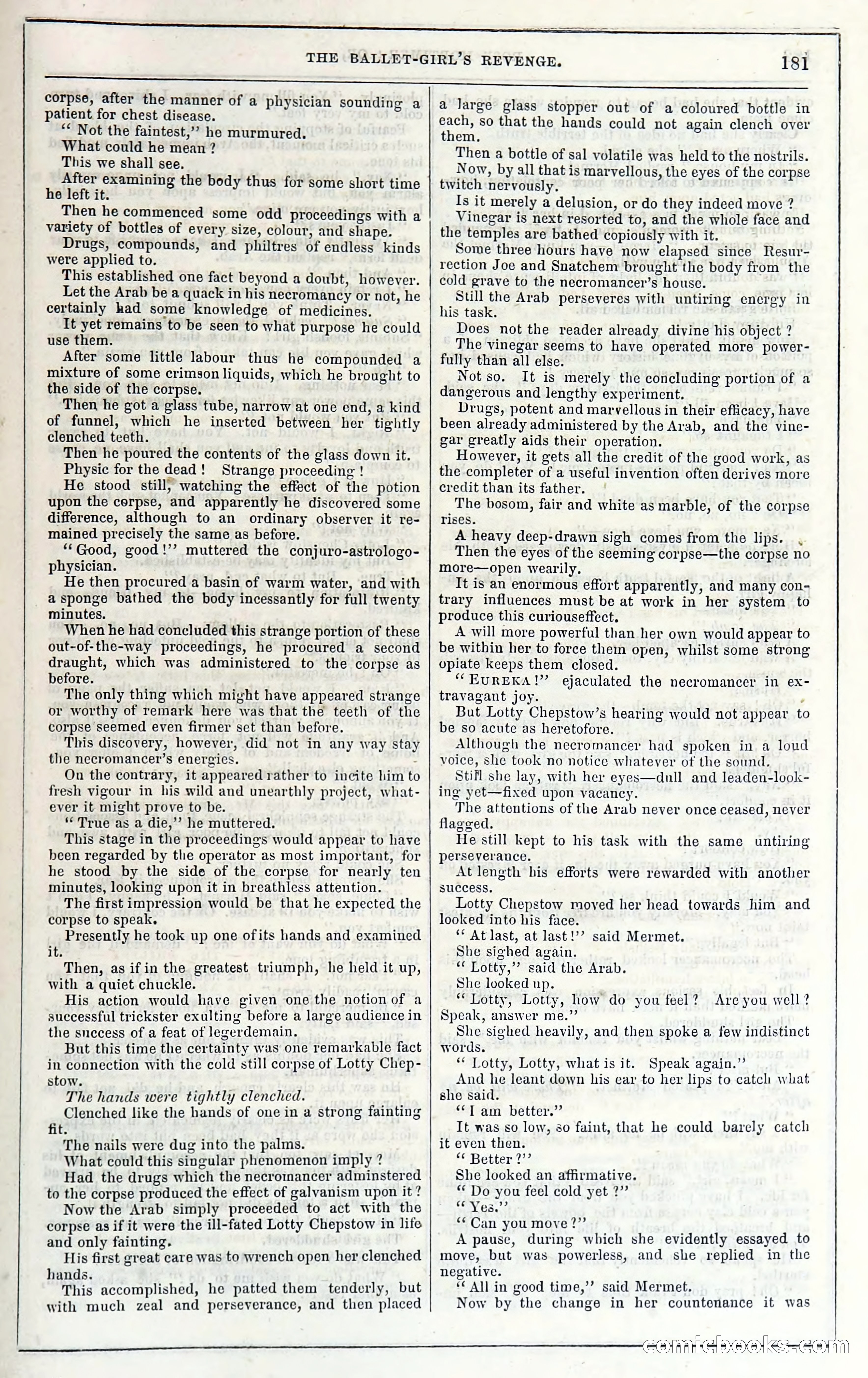Rose Mortimer; Or, The Ballet-Girl's Revenge — page 187 of 204