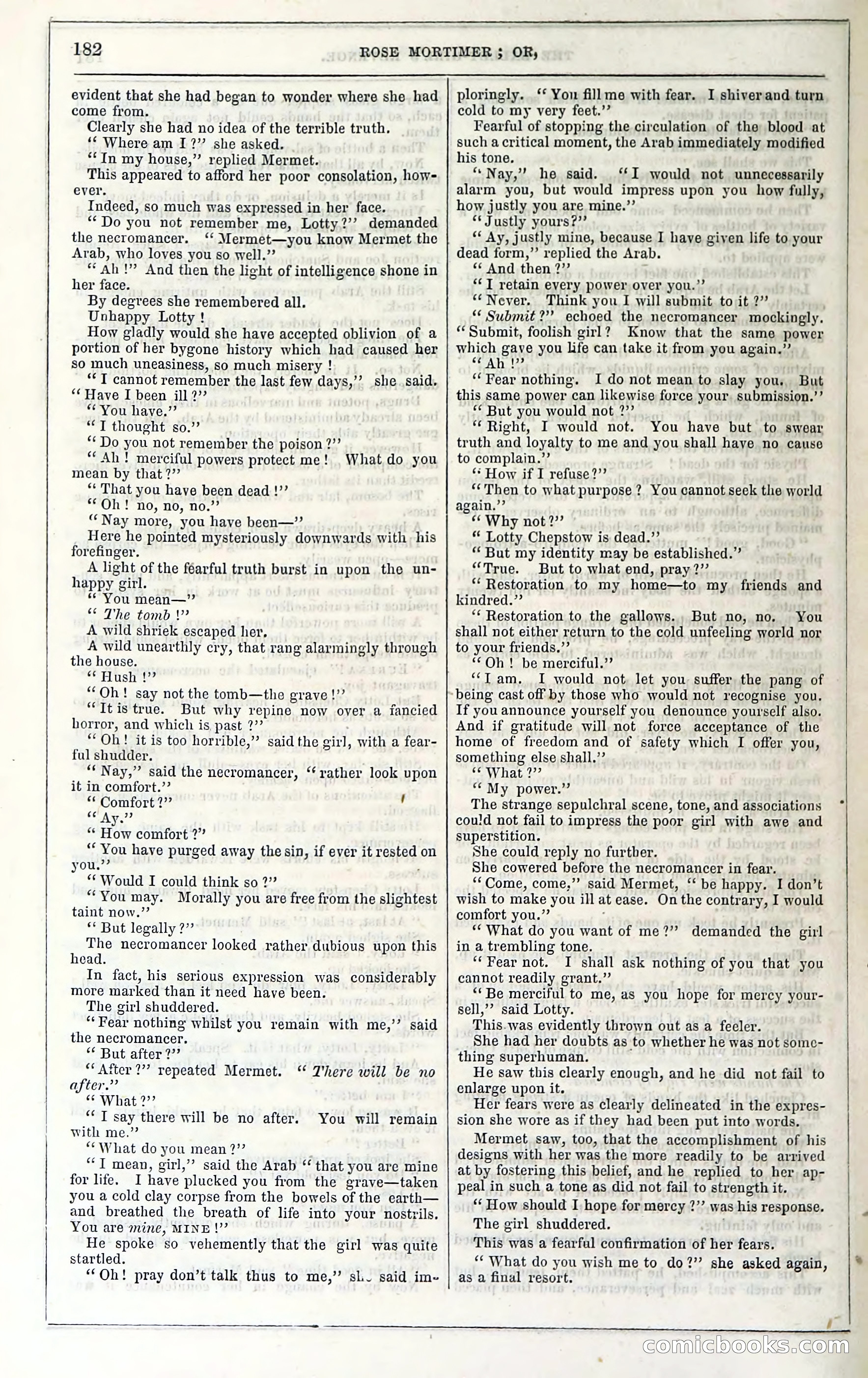 Rose Mortimer; Or, The Ballet-Girl's Revenge — page 188 of 204