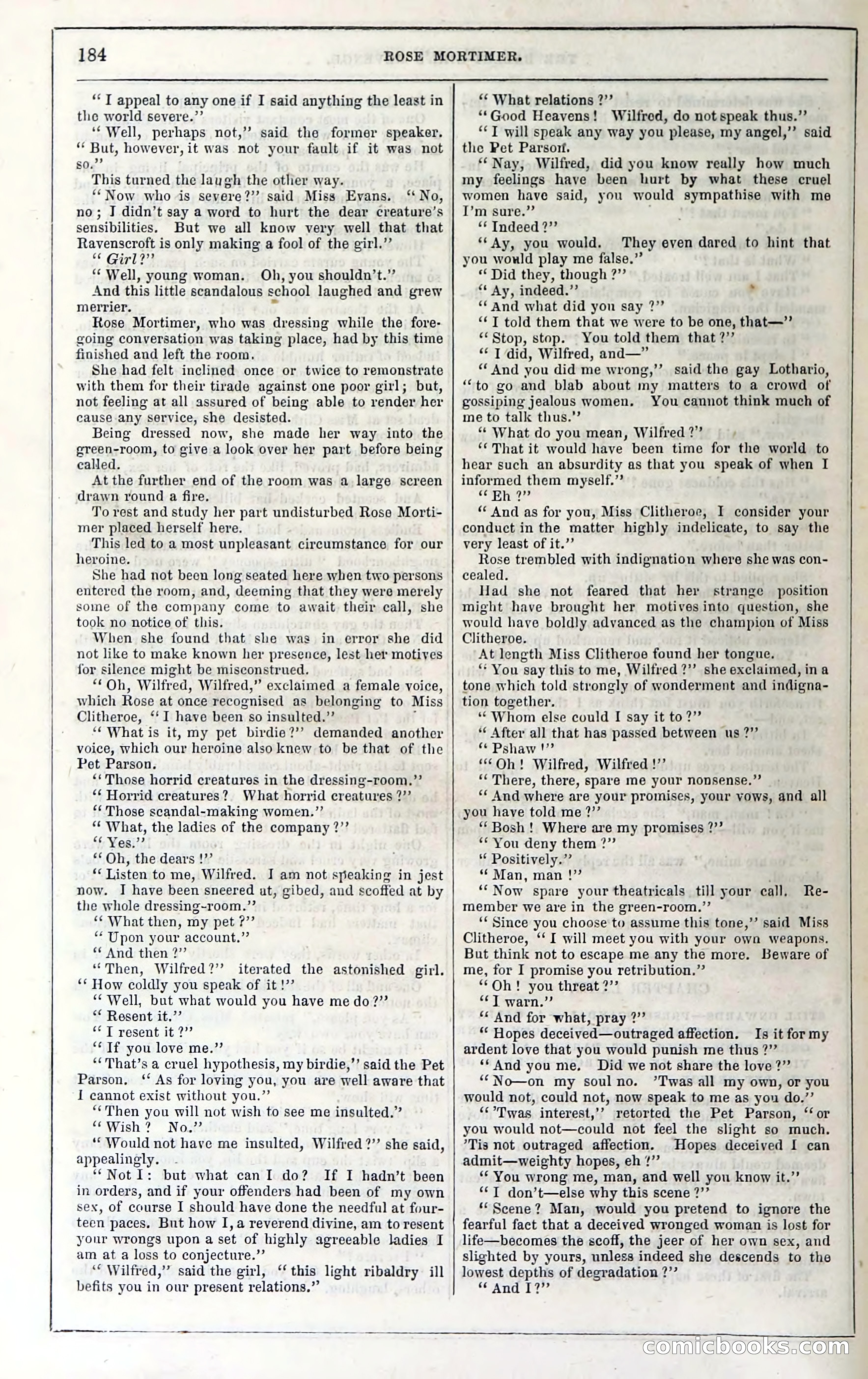 Rose Mortimer; Or, The Ballet-Girl's Revenge — page 190 of 204