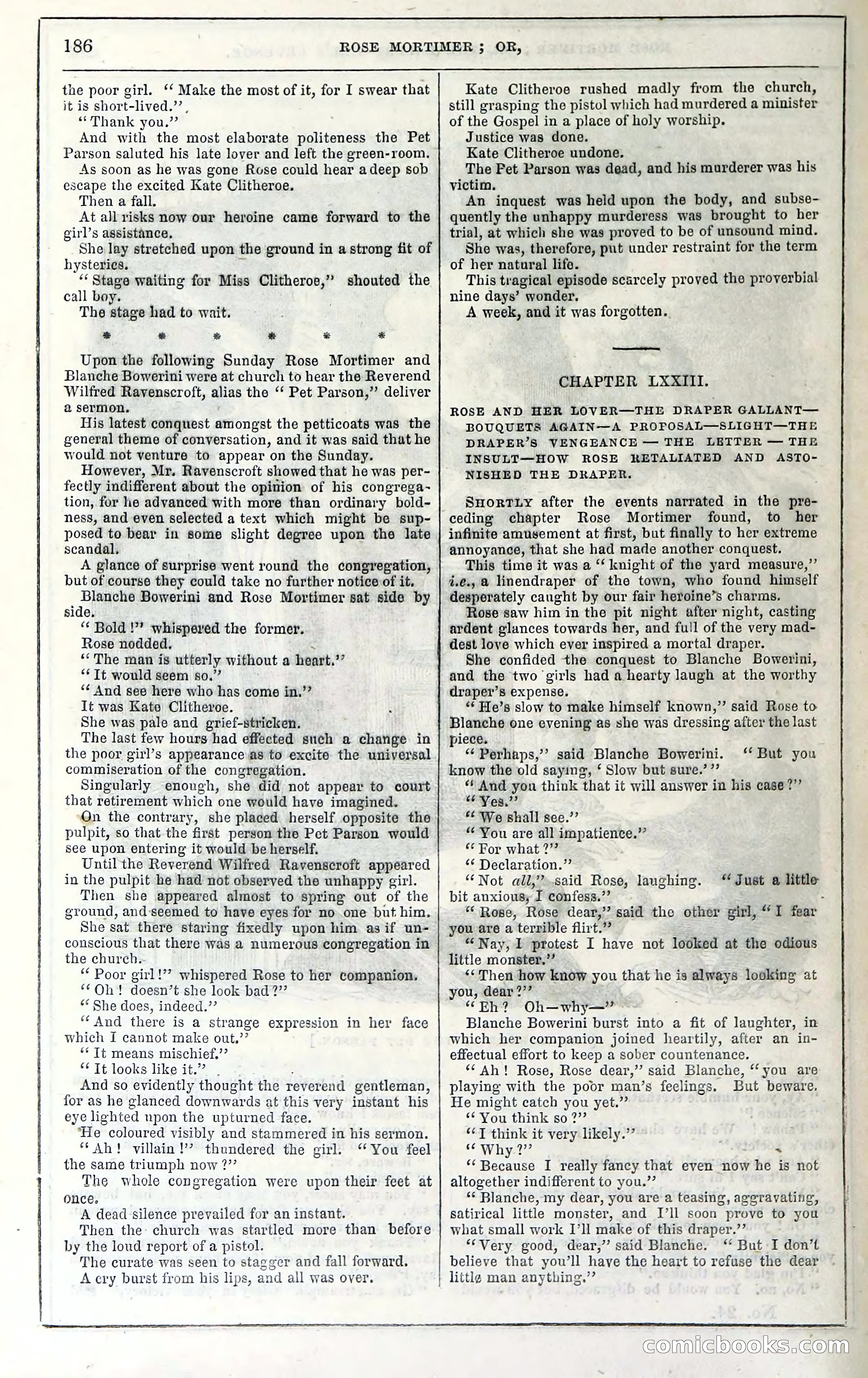 Rose Mortimer; Or, The Ballet-Girl's Revenge — page 192 of 204