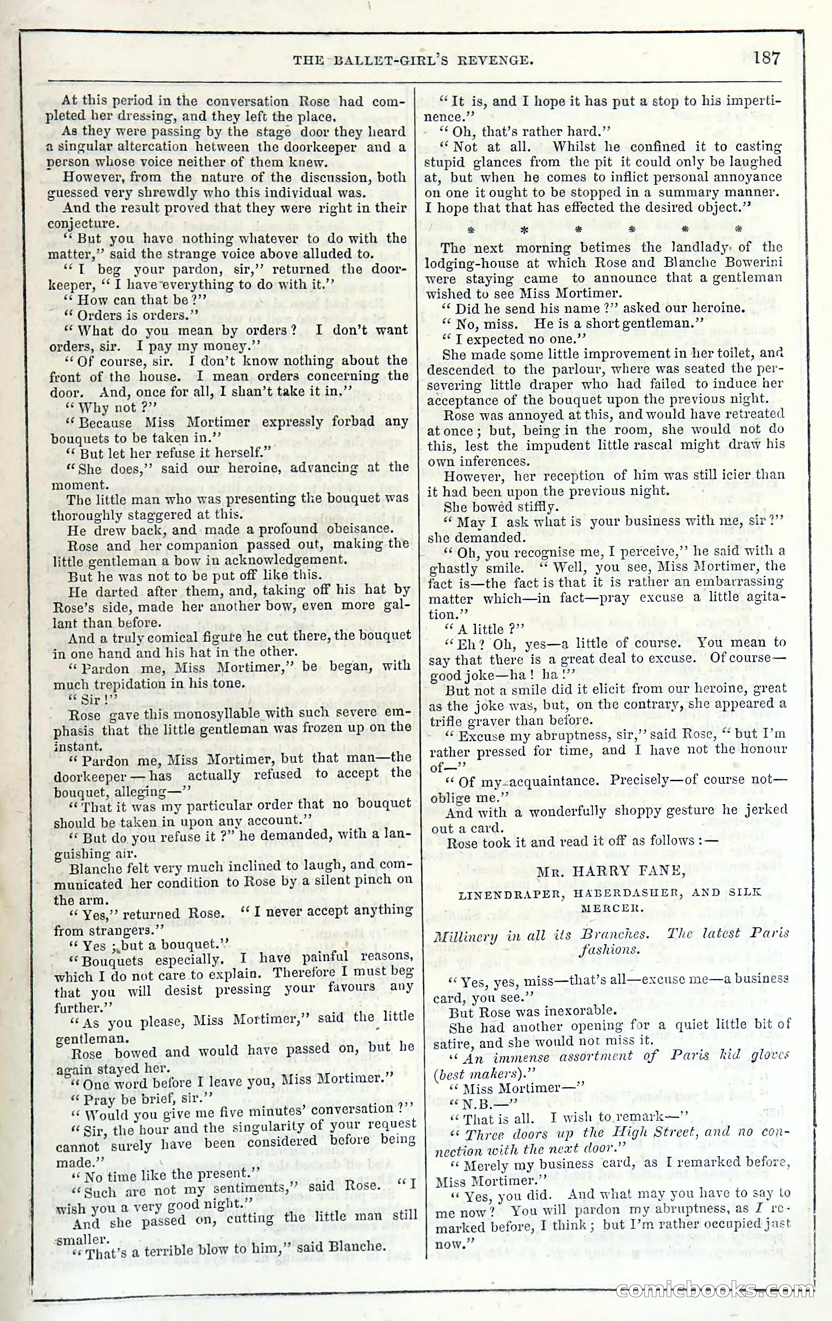 Rose Mortimer; Or, The Ballet-Girl's Revenge — page 193 of 204
