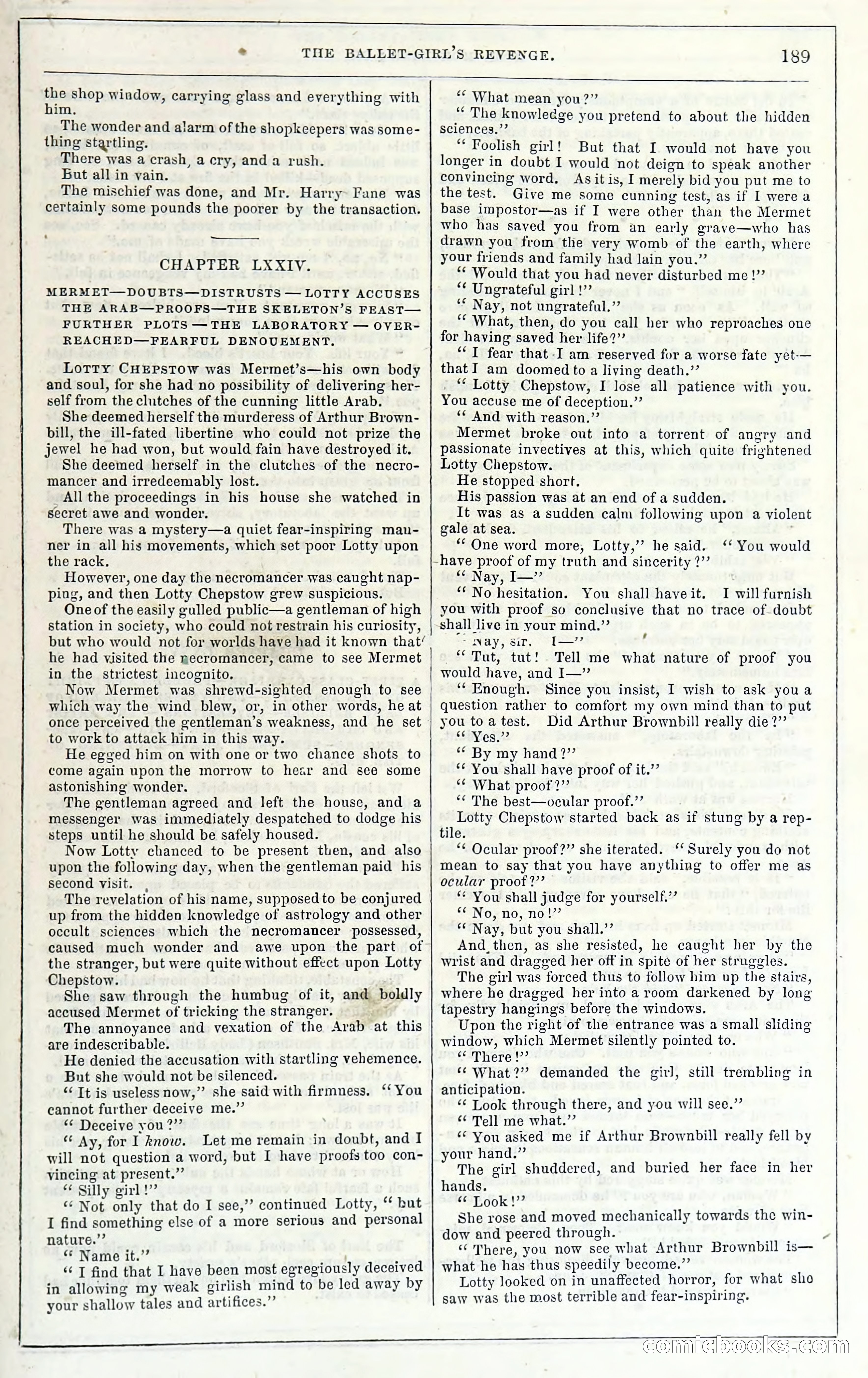 Rose Mortimer; Or, The Ballet-Girl's Revenge — page 195 of 204