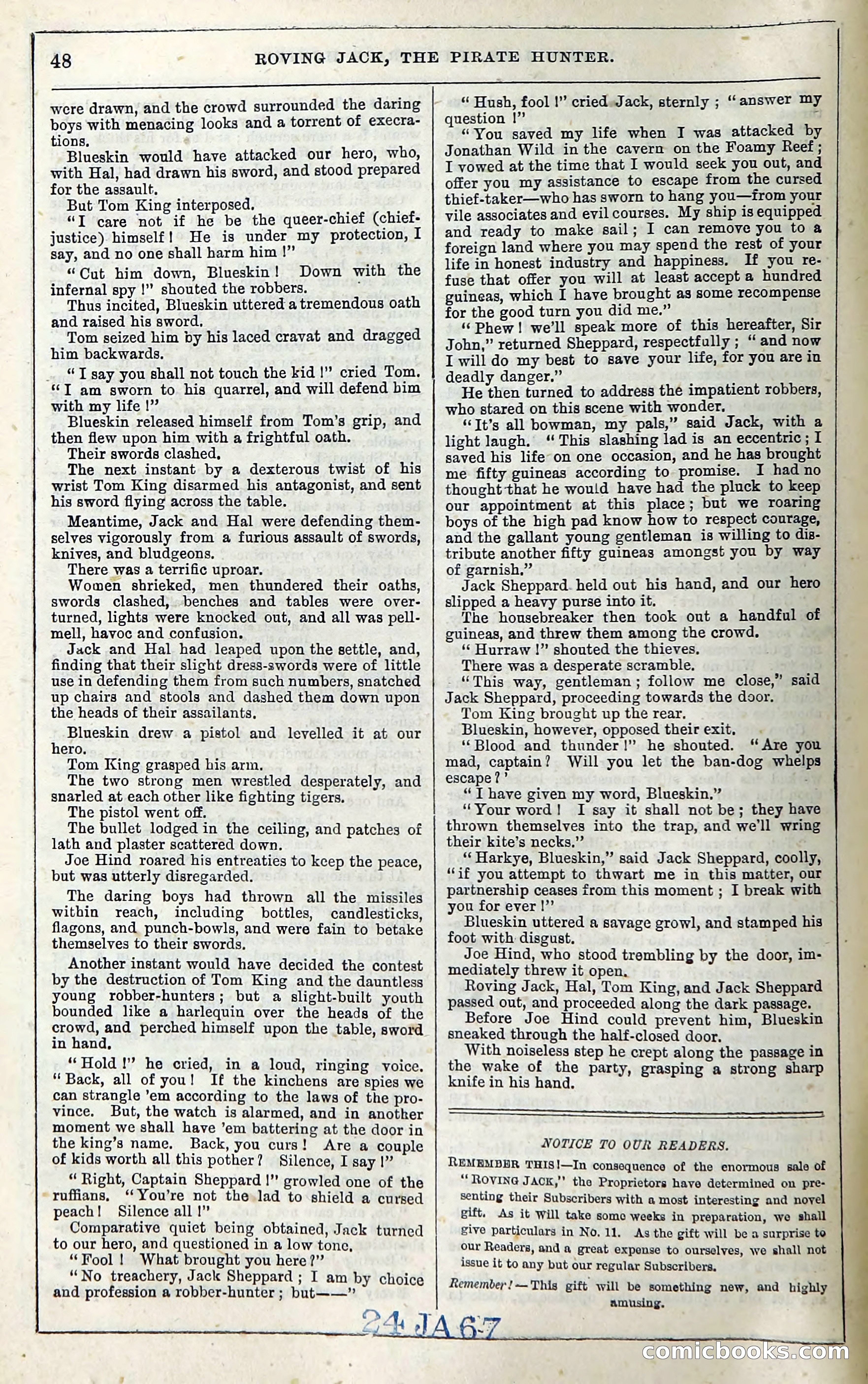 Roving Jack, The Pirate Hunter — page 36 of 300