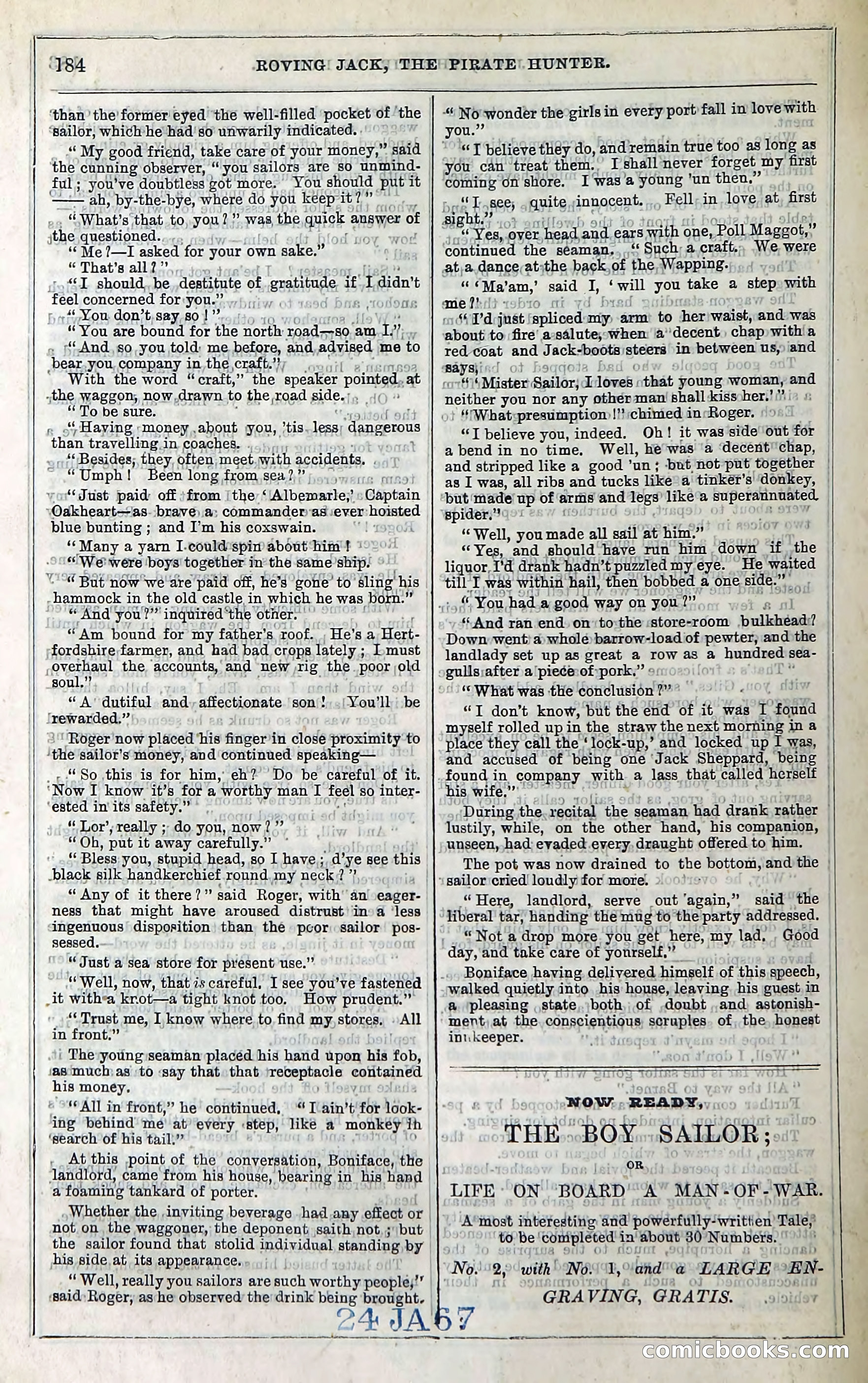Roving Jack, The Pirate Hunter — page 164 of 300