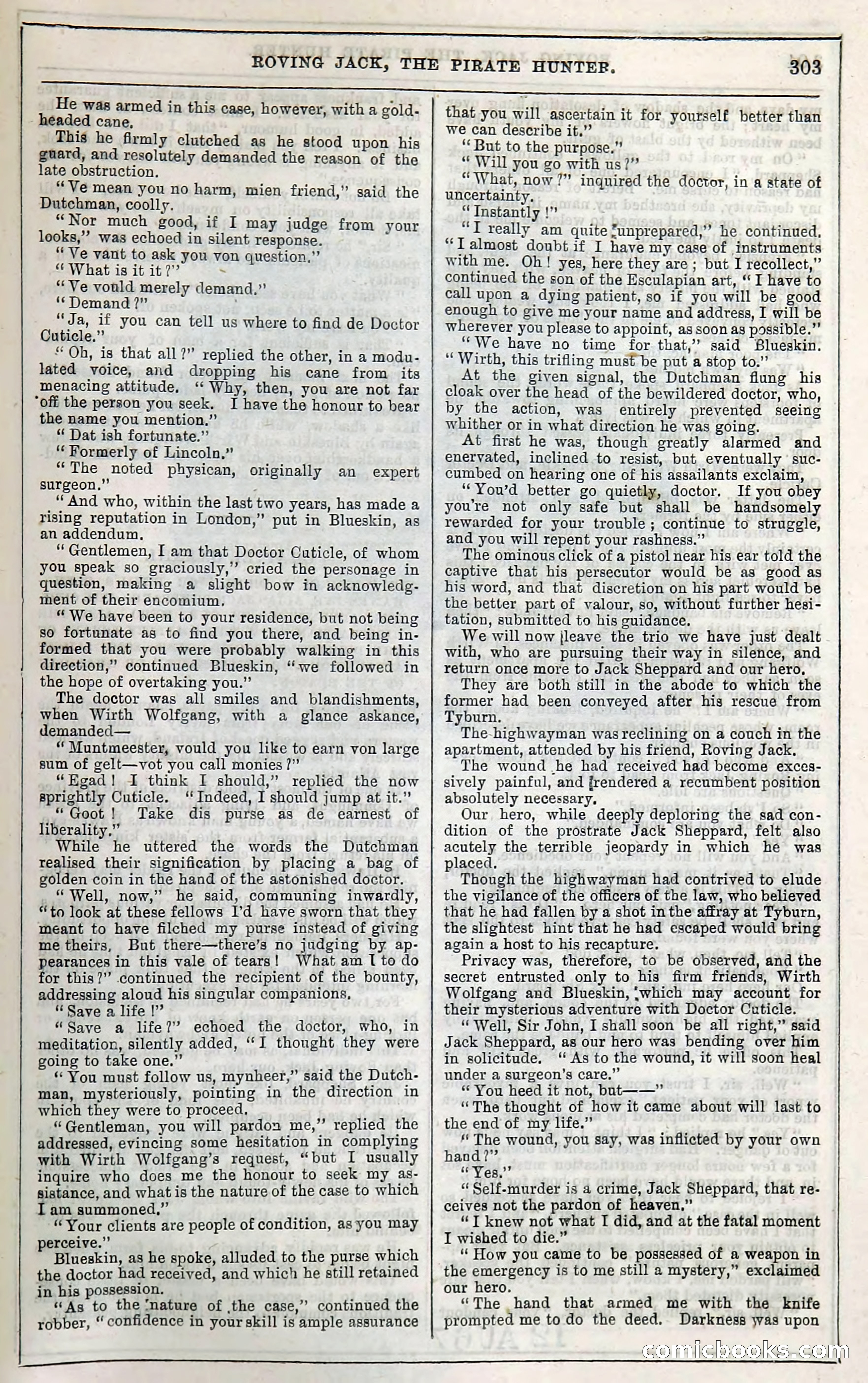 Roving Jack, The Pirate Hunter — page 283 of 300