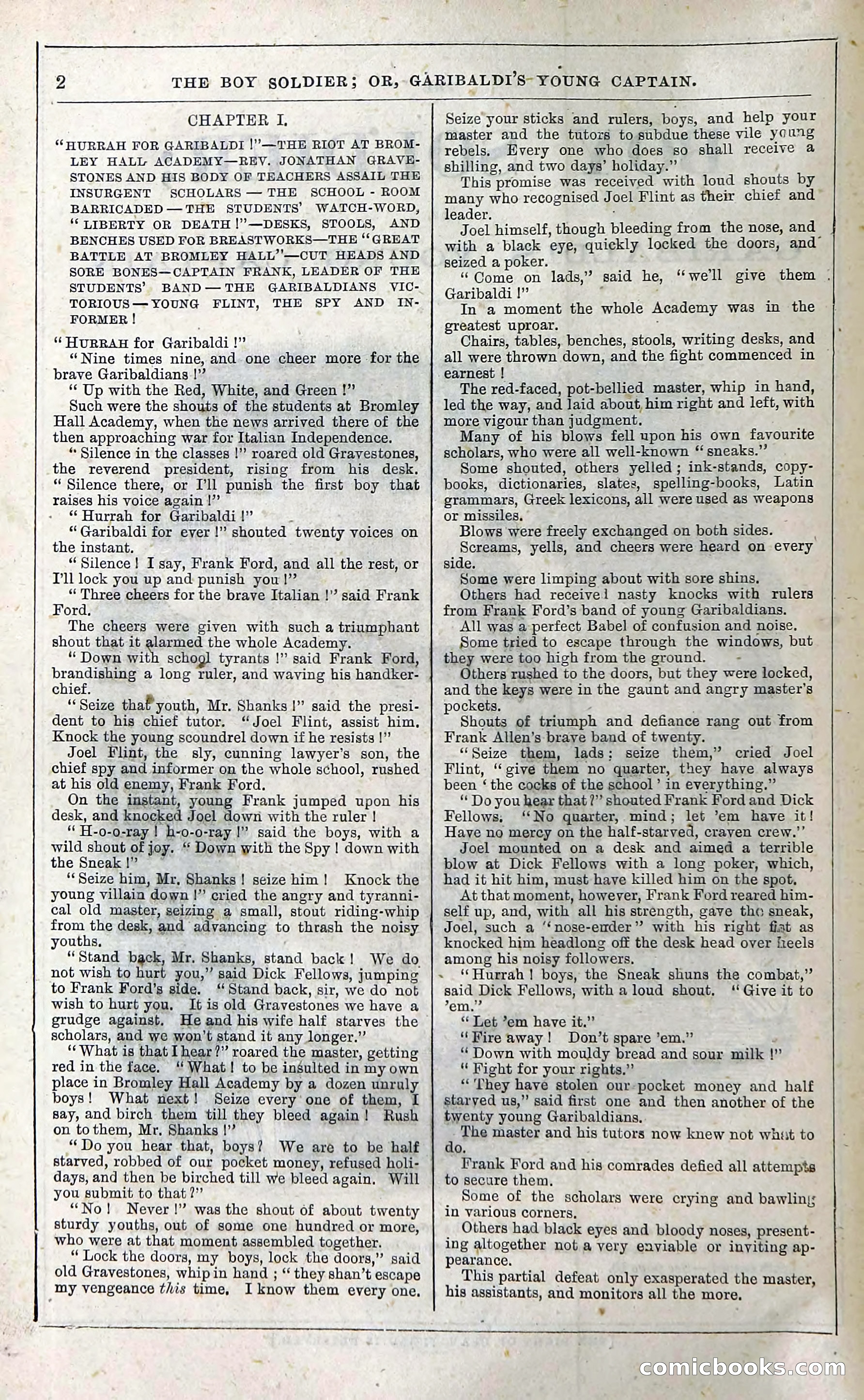 The Boy Soldier; Or, Garibaldi's Young Captain — page 8 of 390
