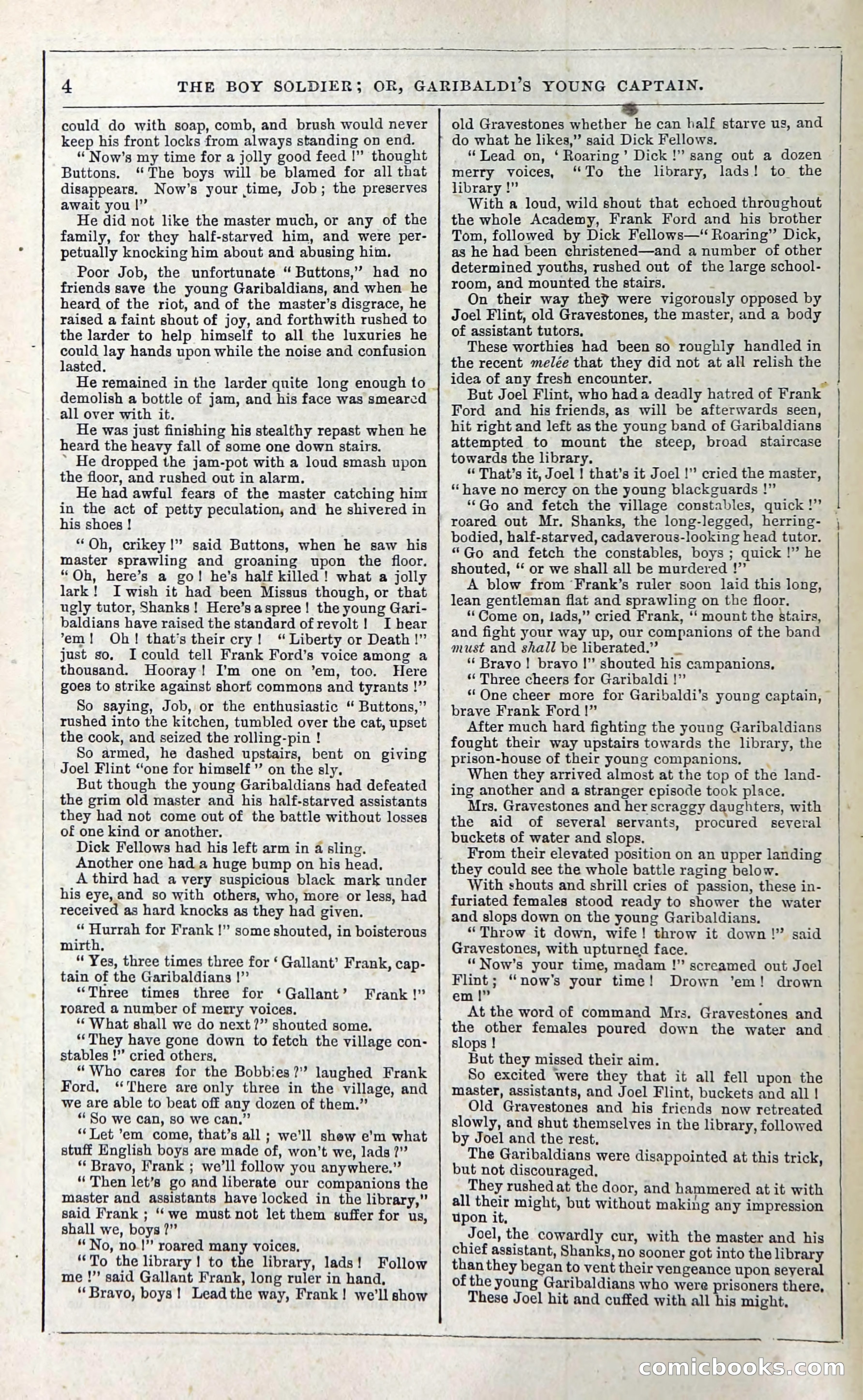 The Boy Soldier; Or, Garibaldi's Young Captain — page 10 of 390