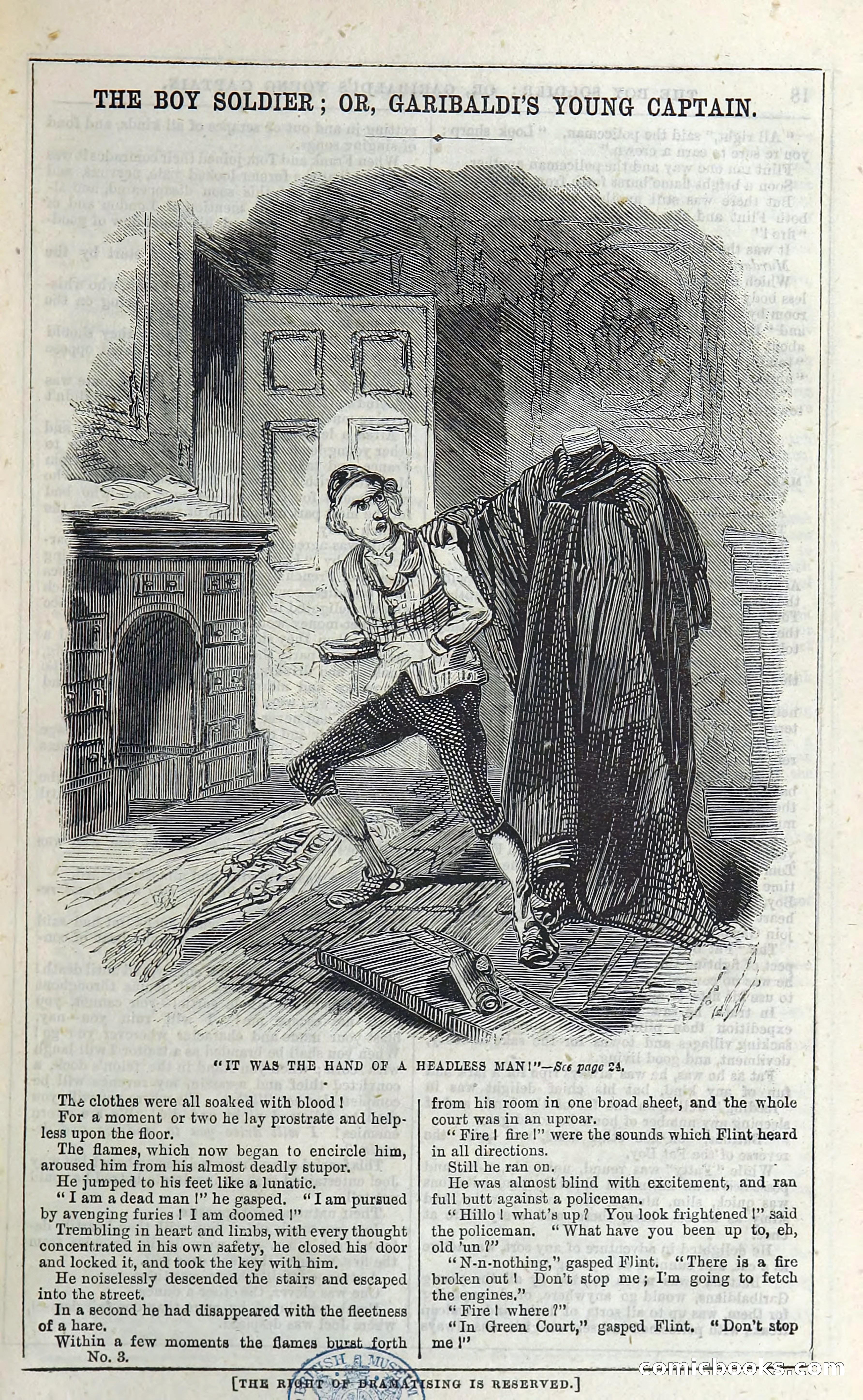 The Boy Soldier; Or, Garibaldi's Young Captain — page 23 of 390