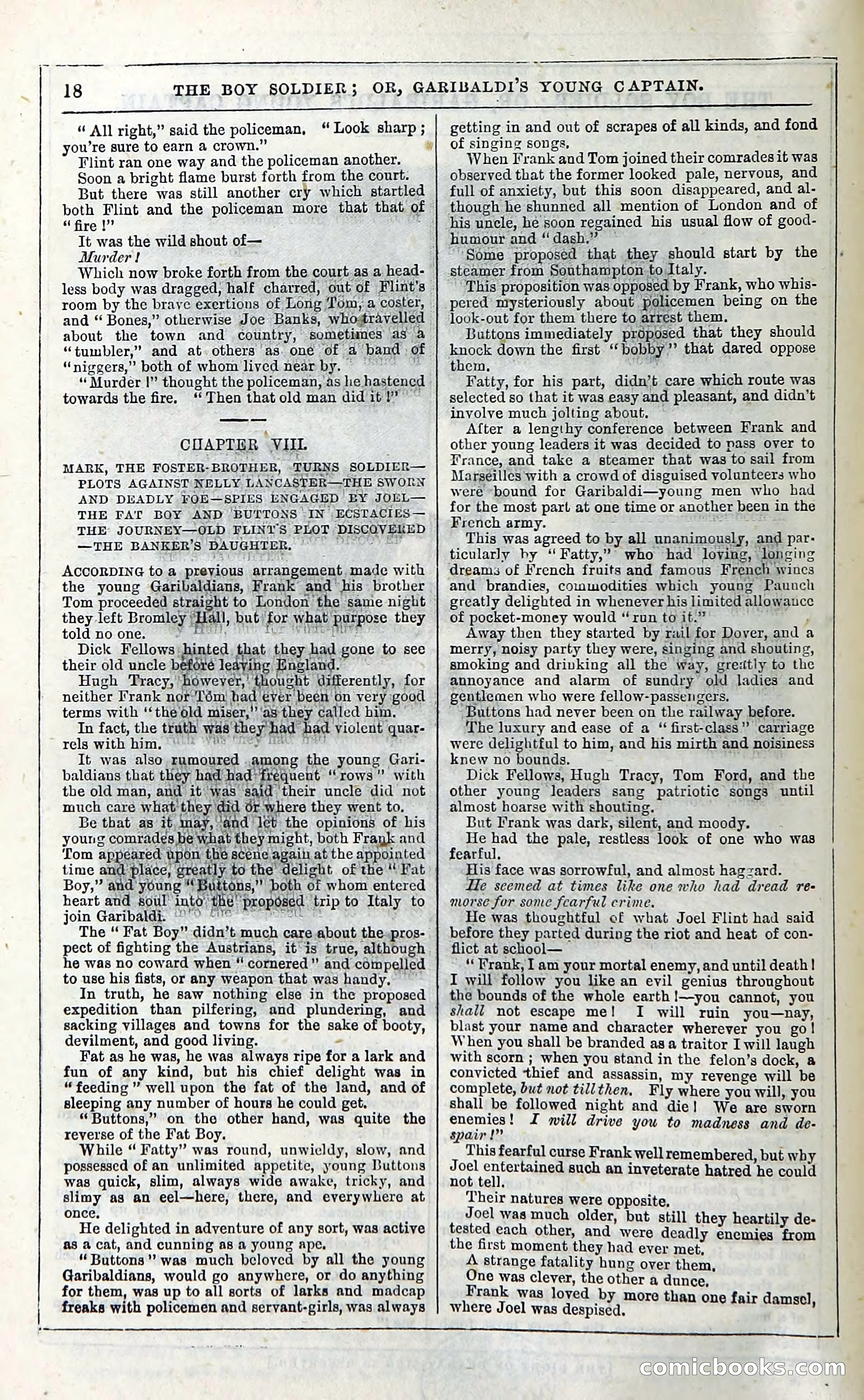 The Boy Soldier; Or, Garibaldi's Young Captain — page 24 of 390