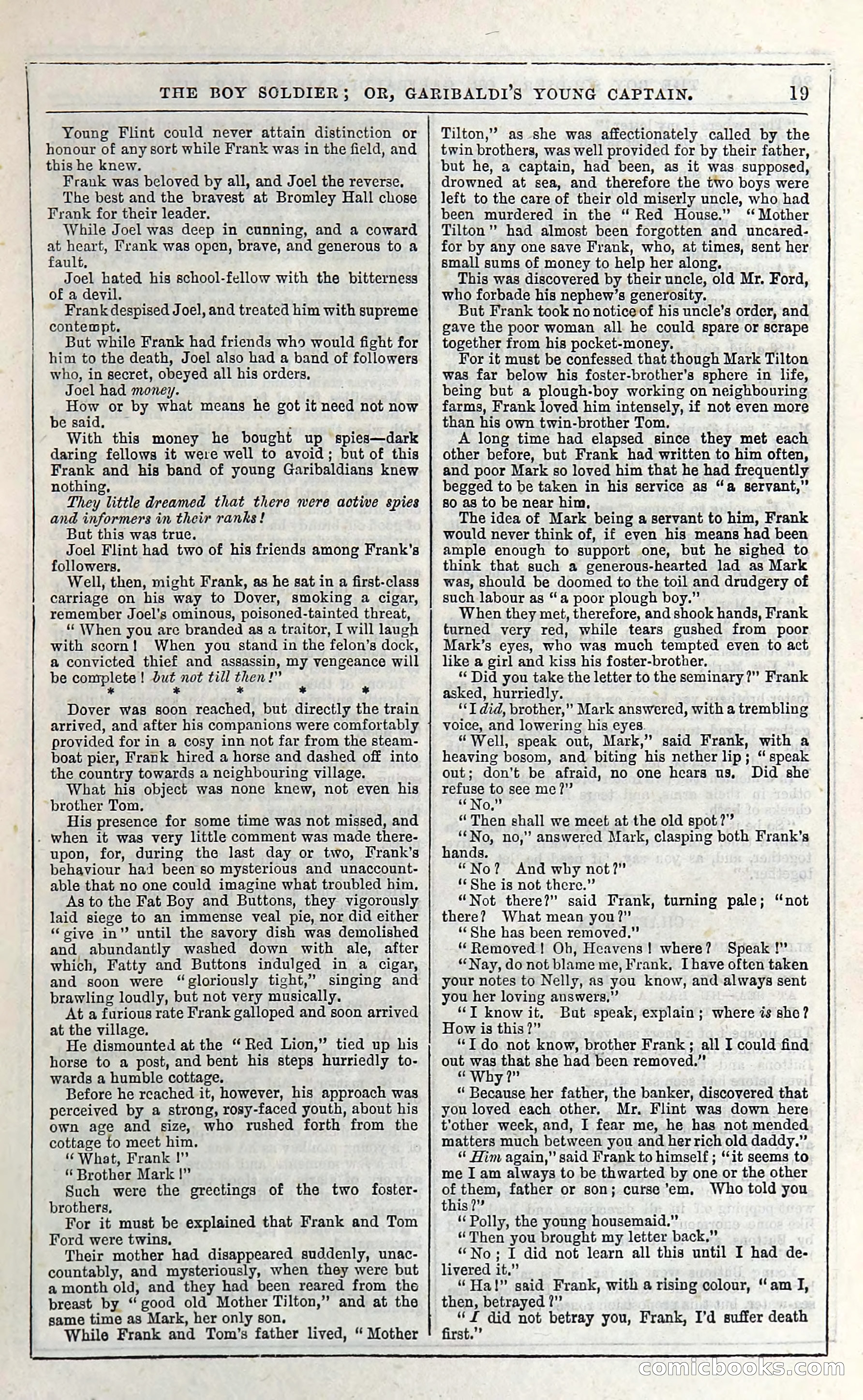 The Boy Soldier; Or, Garibaldi's Young Captain — page 25 of 390