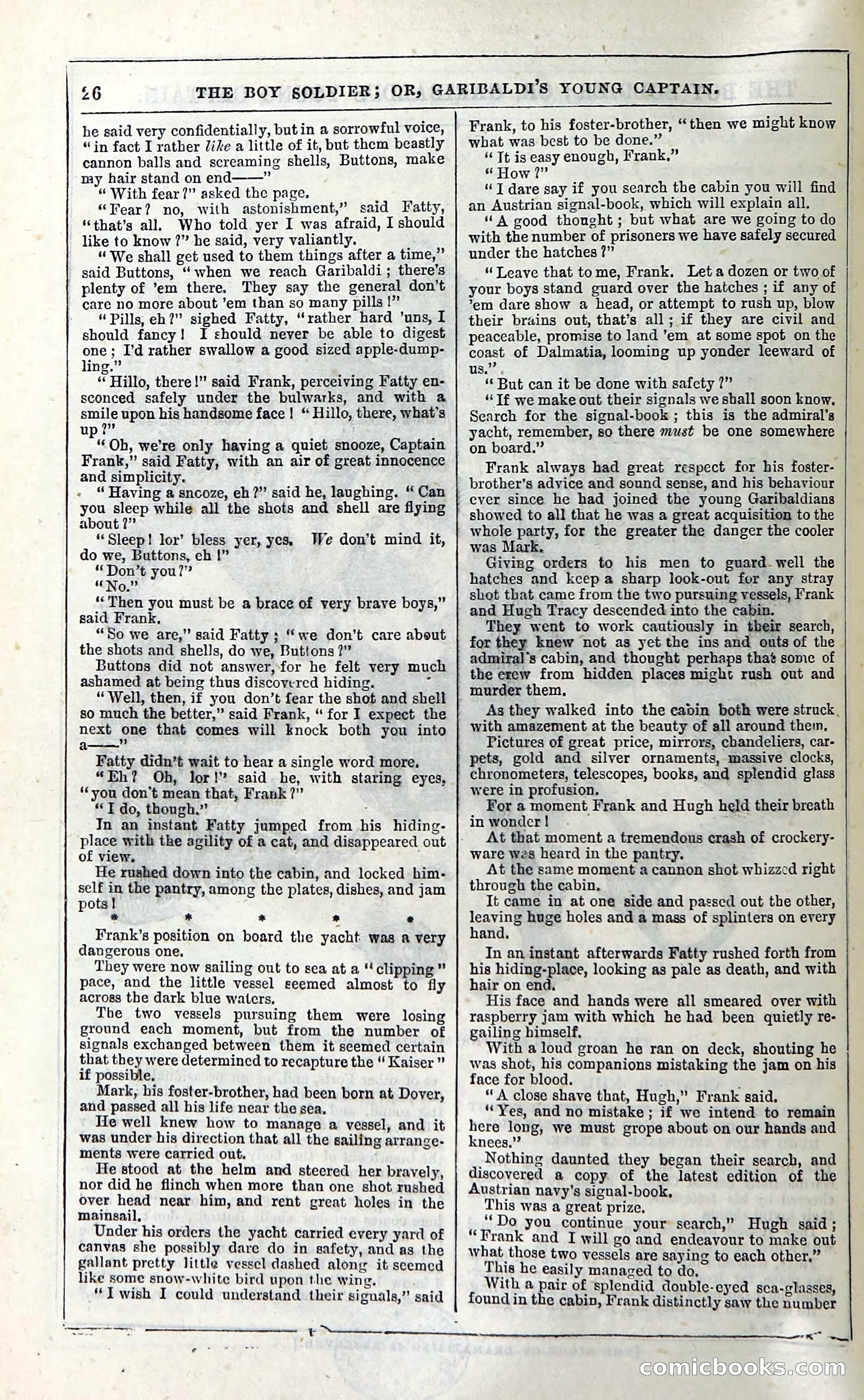 The Boy Soldier; Or, Garibaldi's Young Captain — page 32 of 390