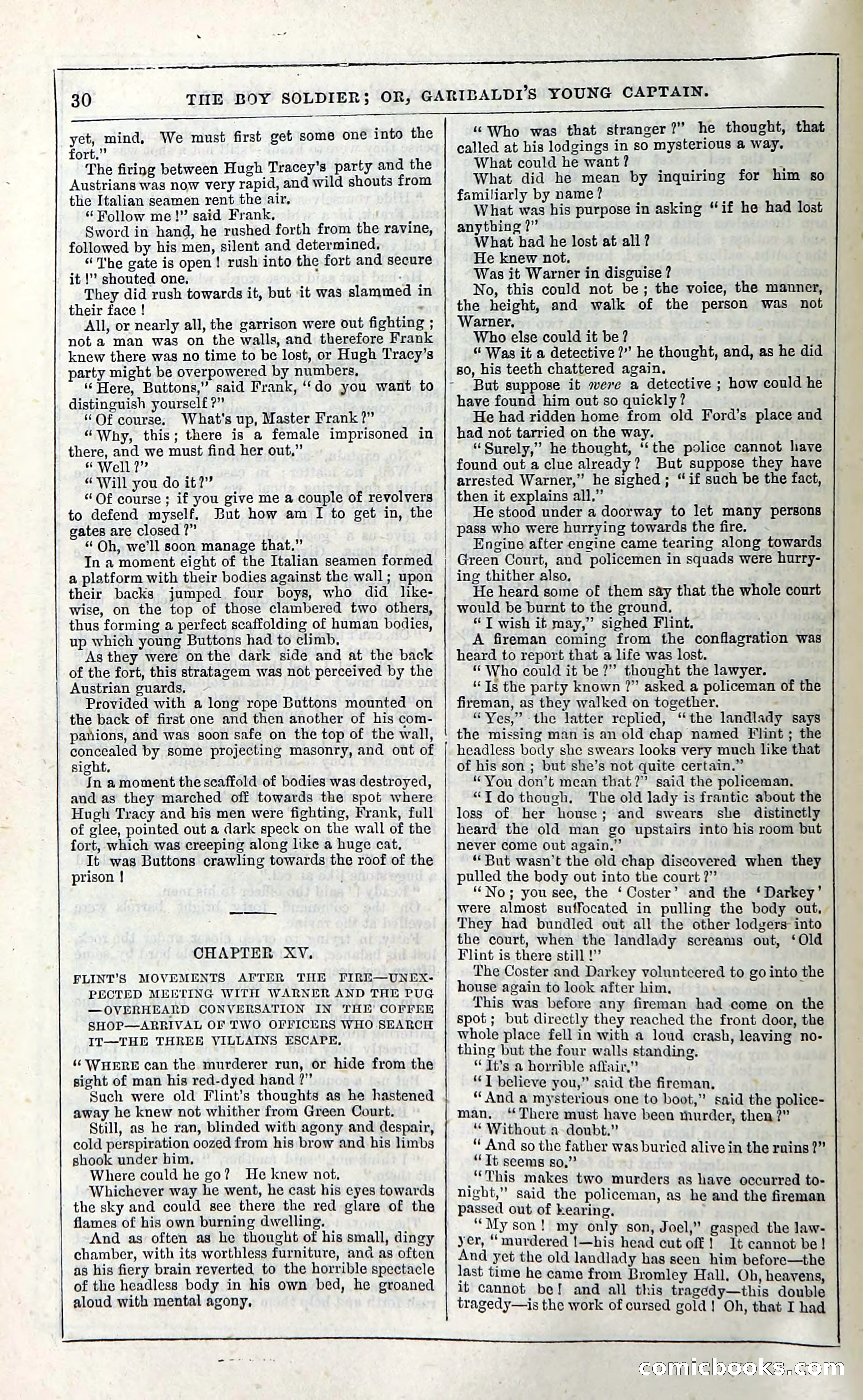 The Boy Soldier; Or, Garibaldi's Young Captain — page 36 of 390