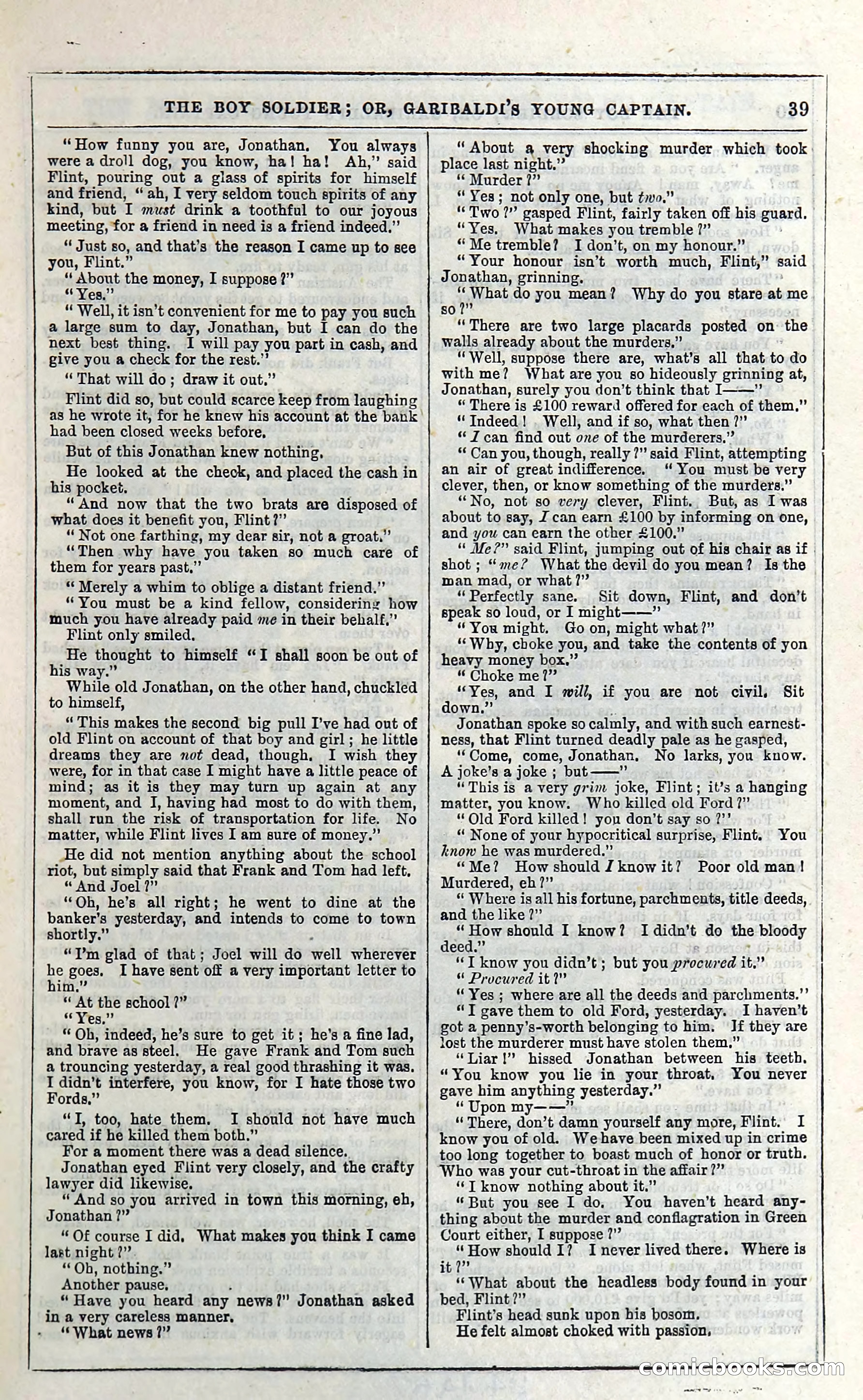 The Boy Soldier; Or, Garibaldi's Young Captain — page 45 of 390