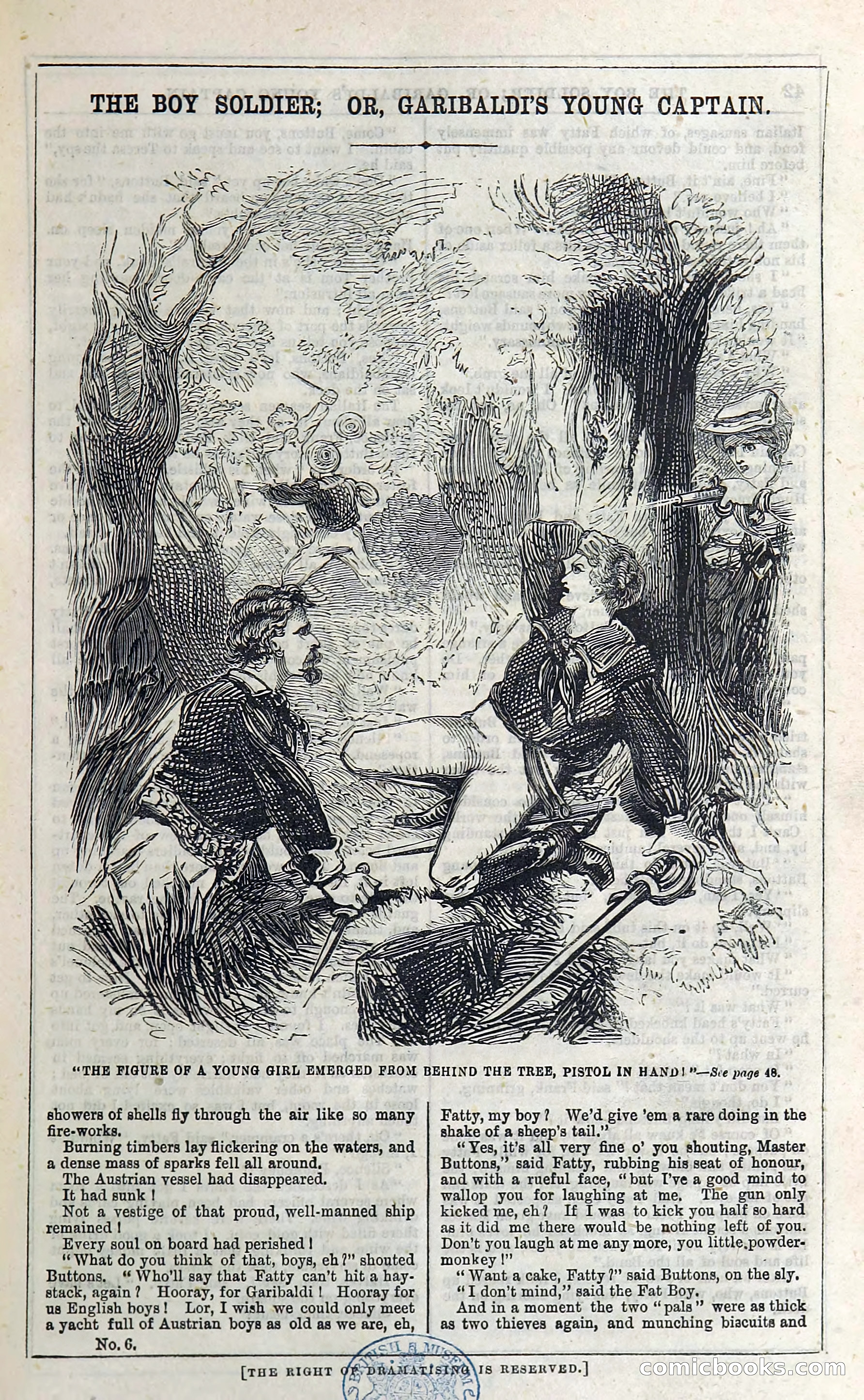 The Boy Soldier; Or, Garibaldi's Young Captain — page 47 of 390