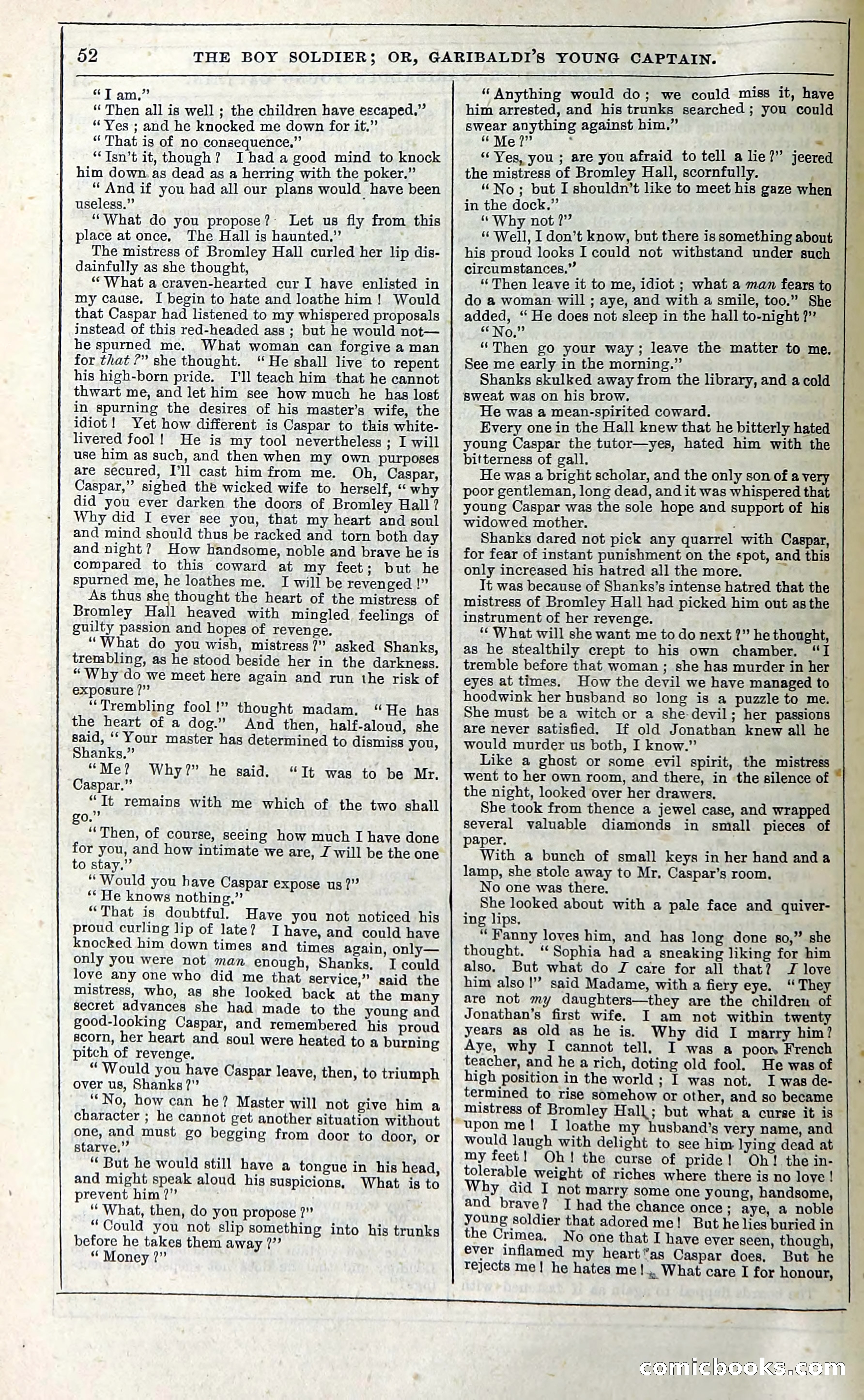 The Boy Soldier; Or, Garibaldi's Young Captain — page 58 of 390