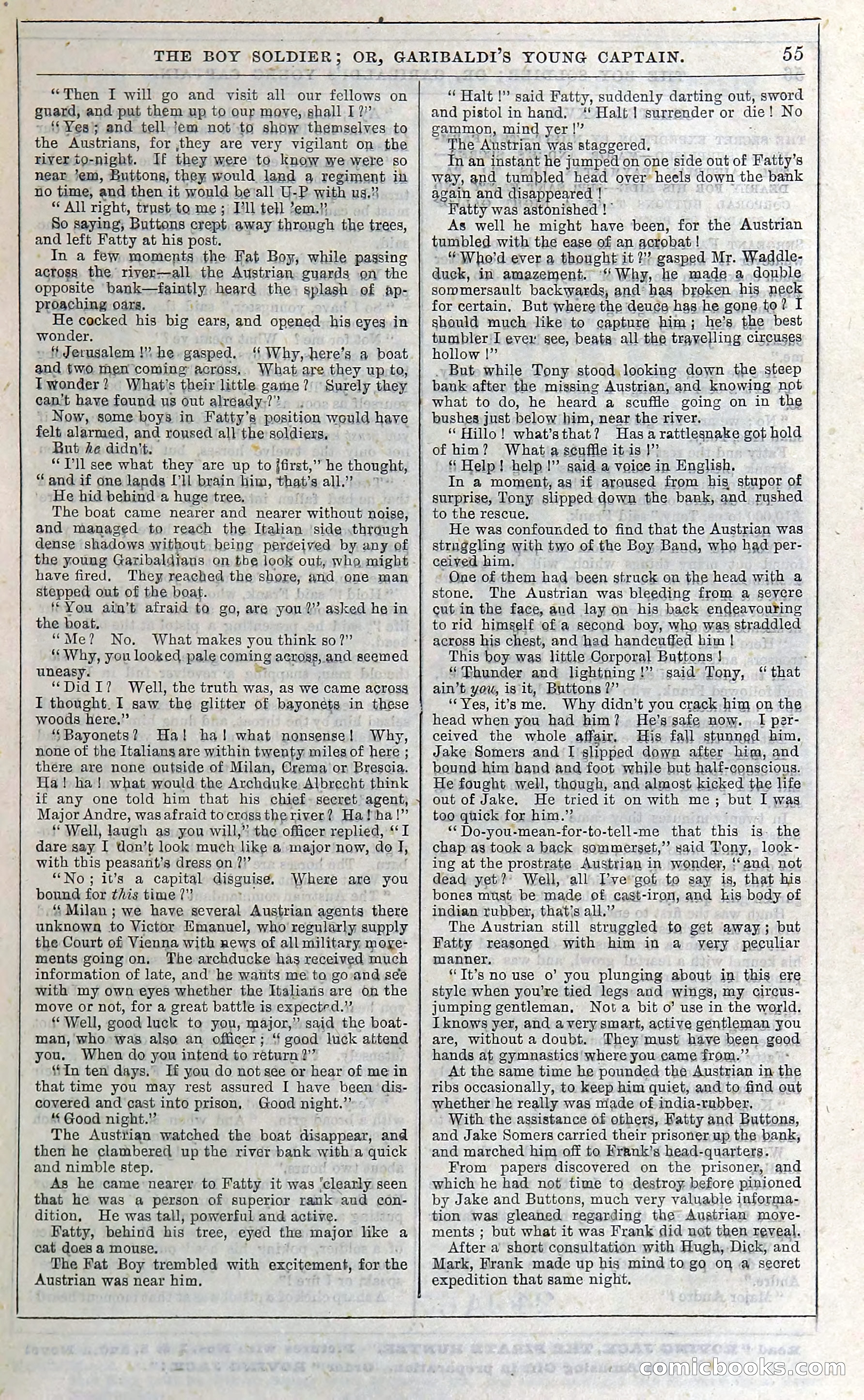 The Boy Soldier; Or, Garibaldi's Young Captain — page 61 of 390