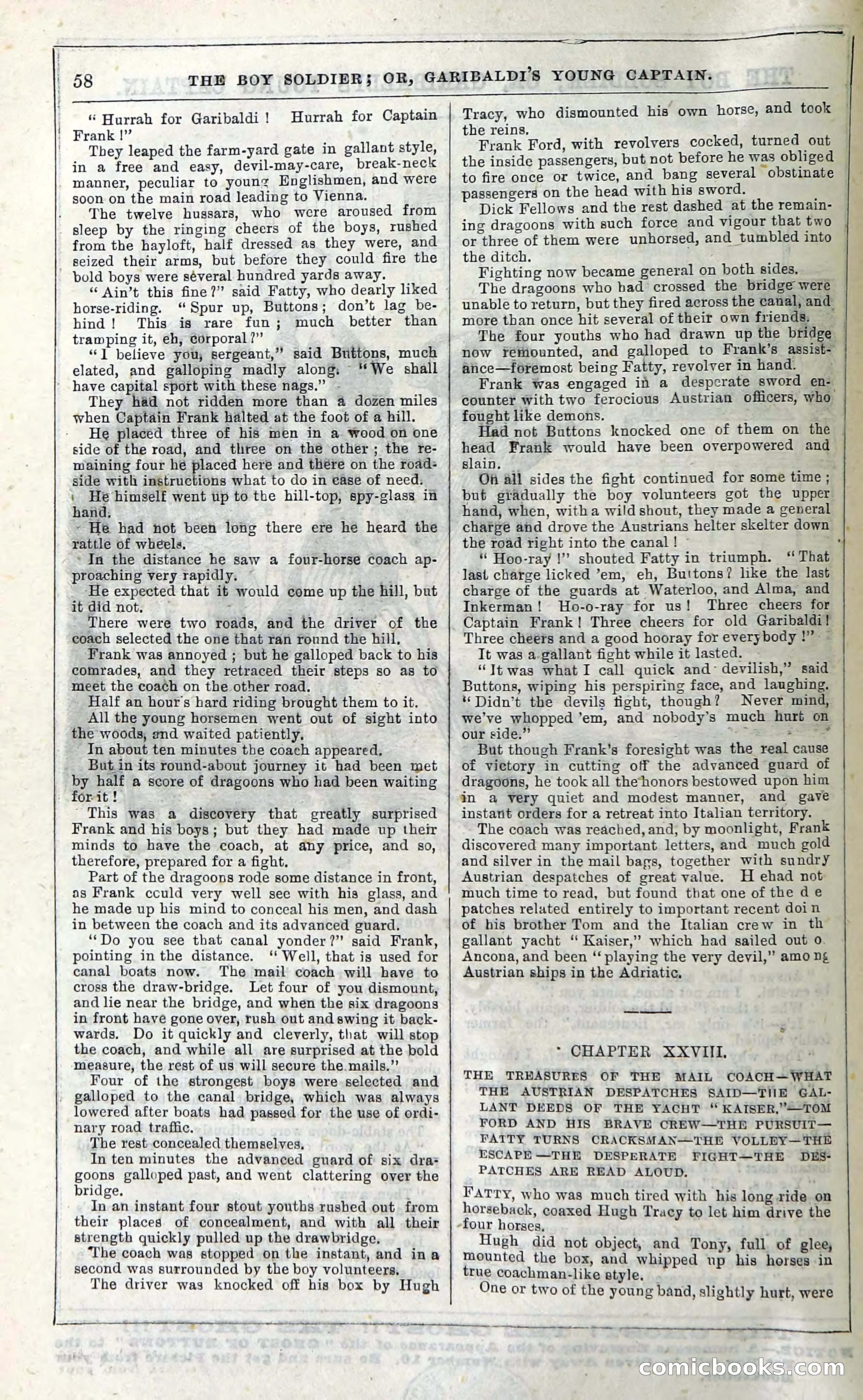 The Boy Soldier; Or, Garibaldi's Young Captain — page 64 of 390