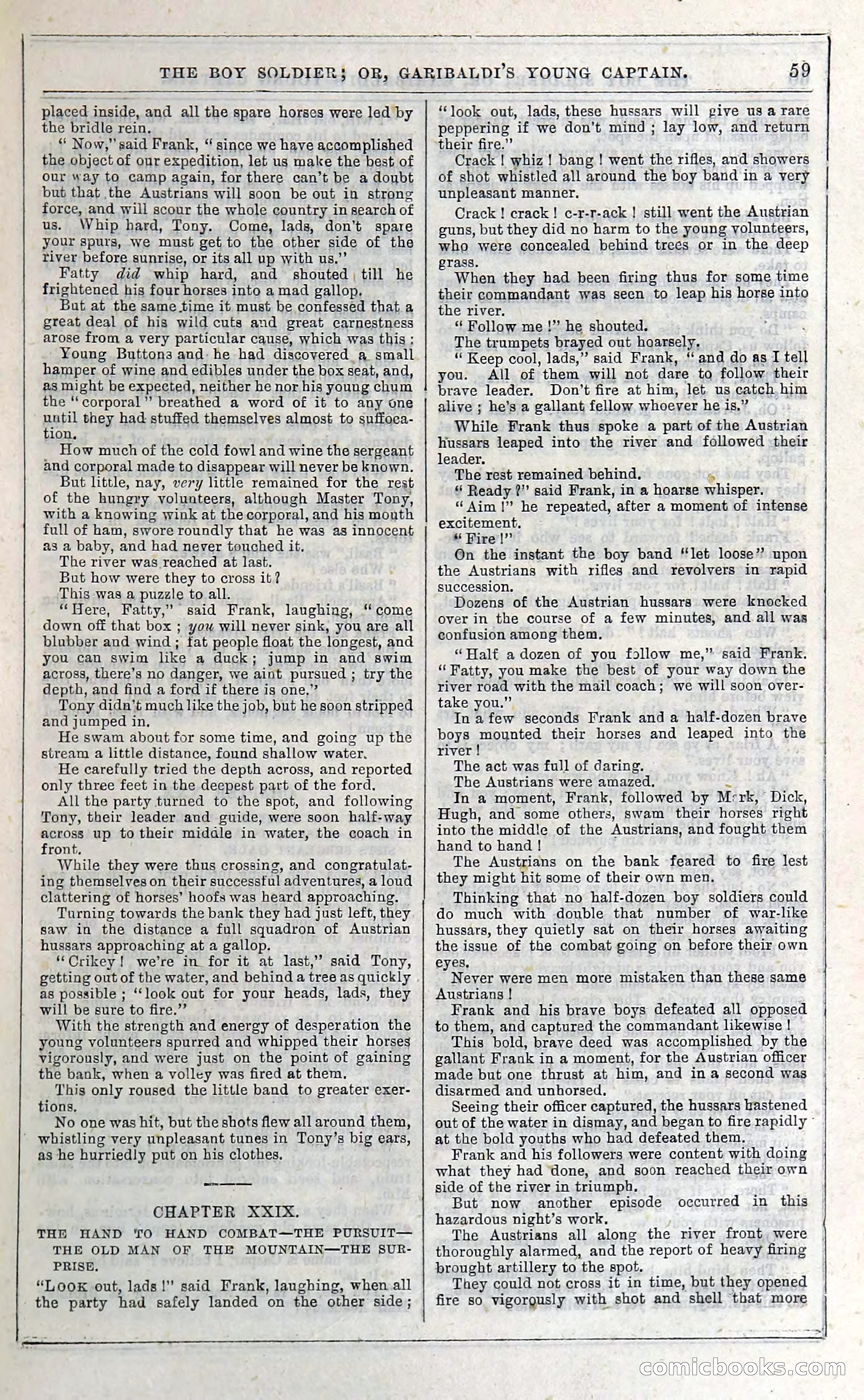 The Boy Soldier; Or, Garibaldi's Young Captain — page 65 of 390