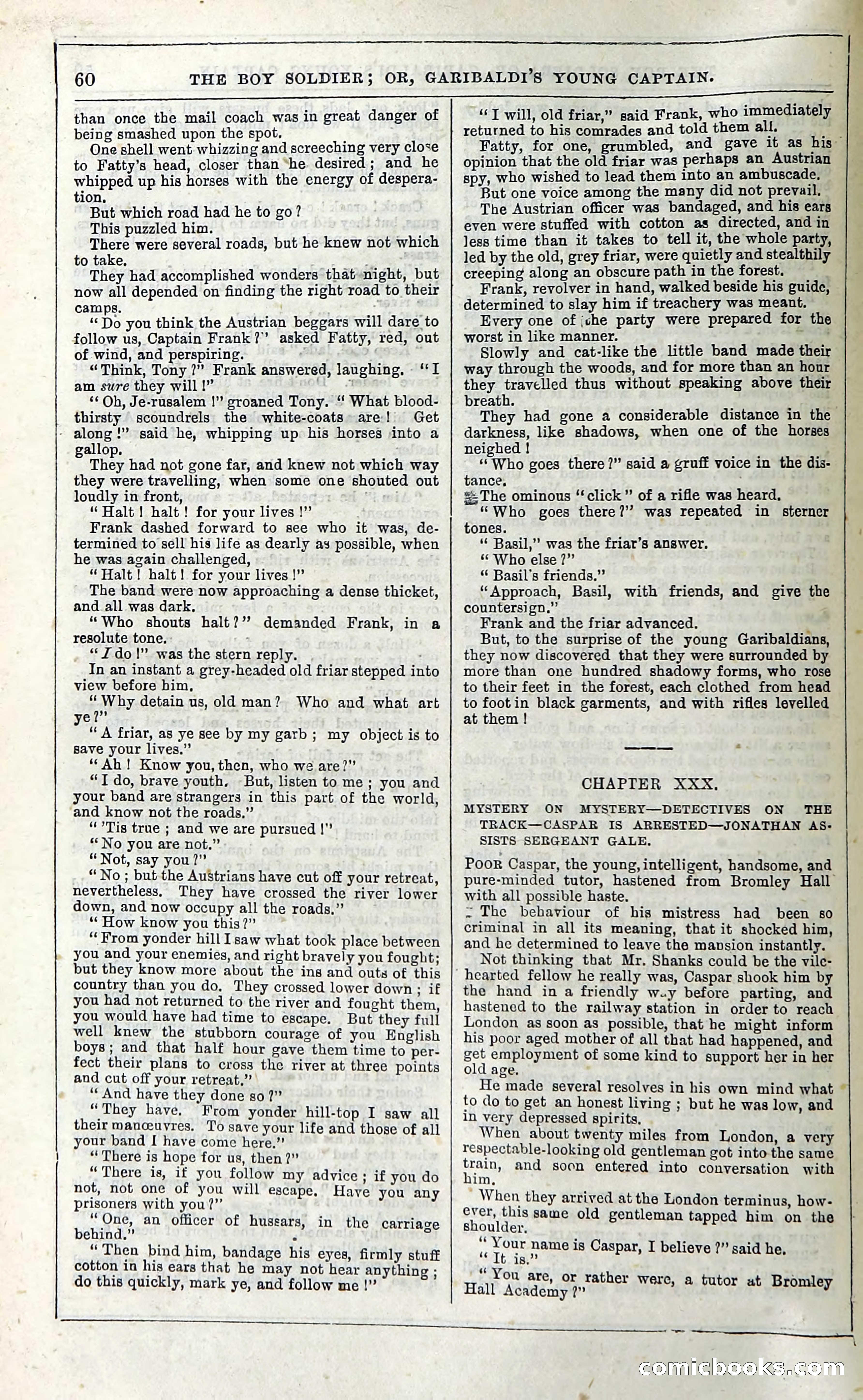 The Boy Soldier; Or, Garibaldi's Young Captain — page 66 of 390