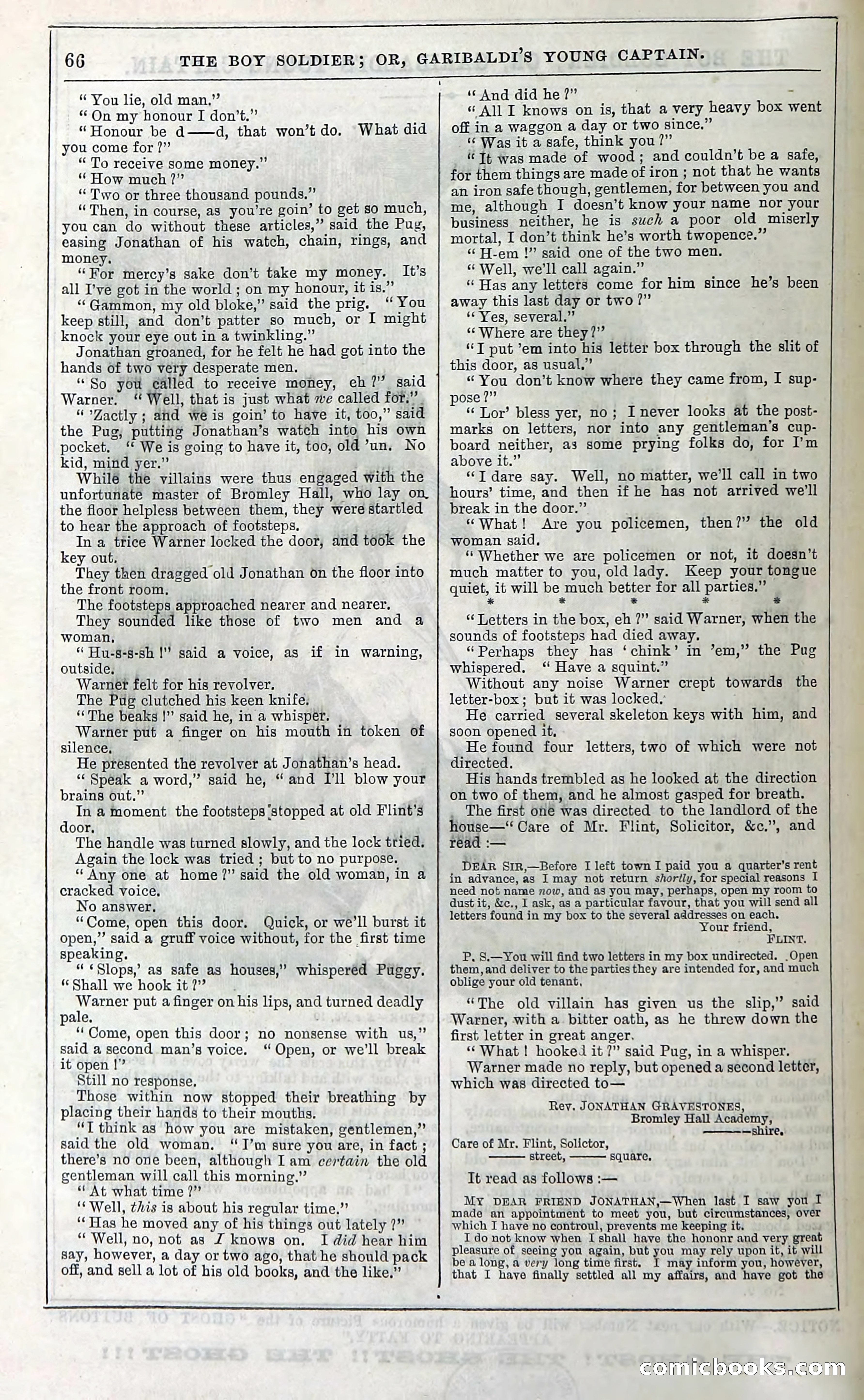 The Boy Soldier; Or, Garibaldi's Young Captain — page 72 of 390