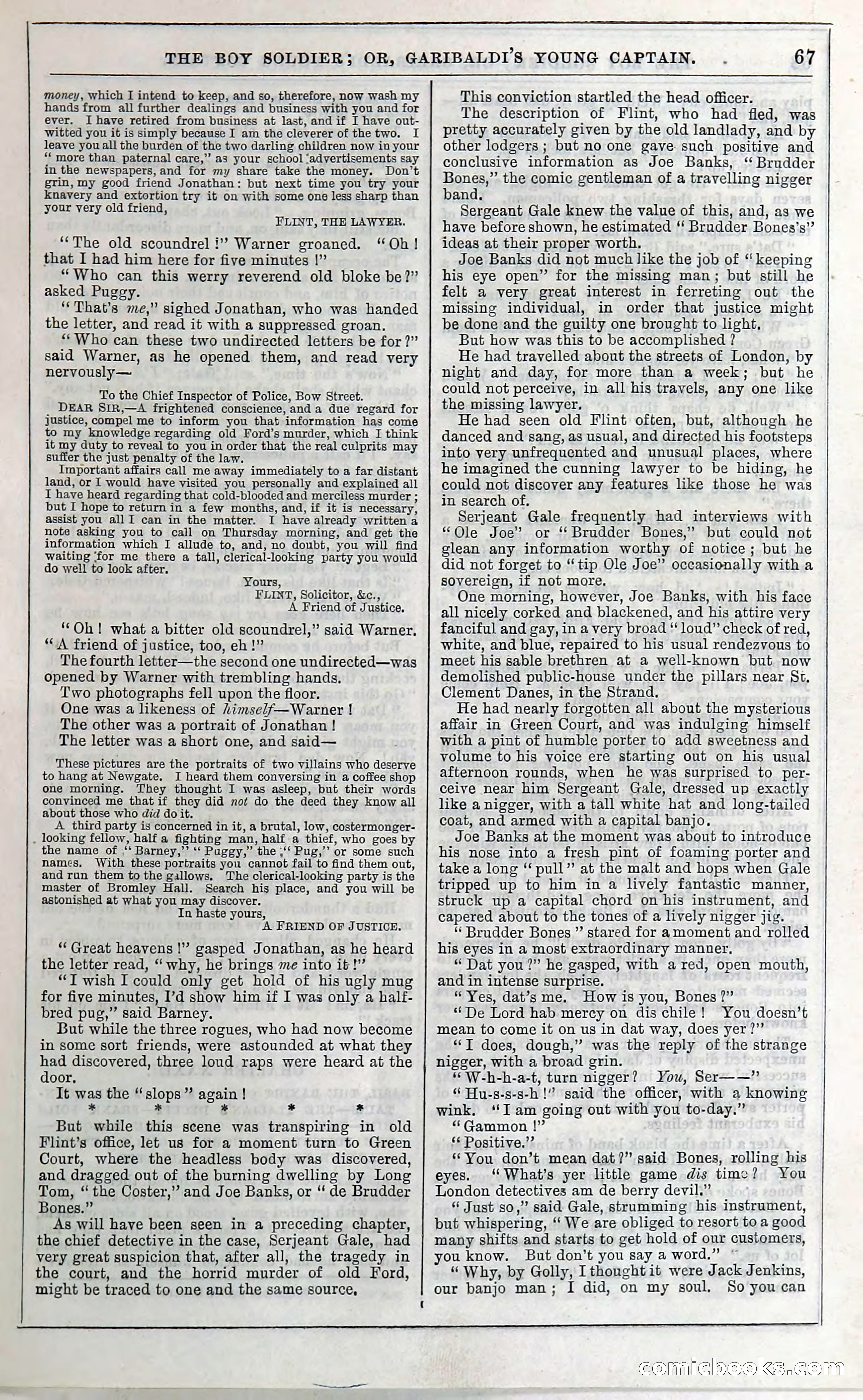 The Boy Soldier; Or, Garibaldi's Young Captain — page 73 of 390