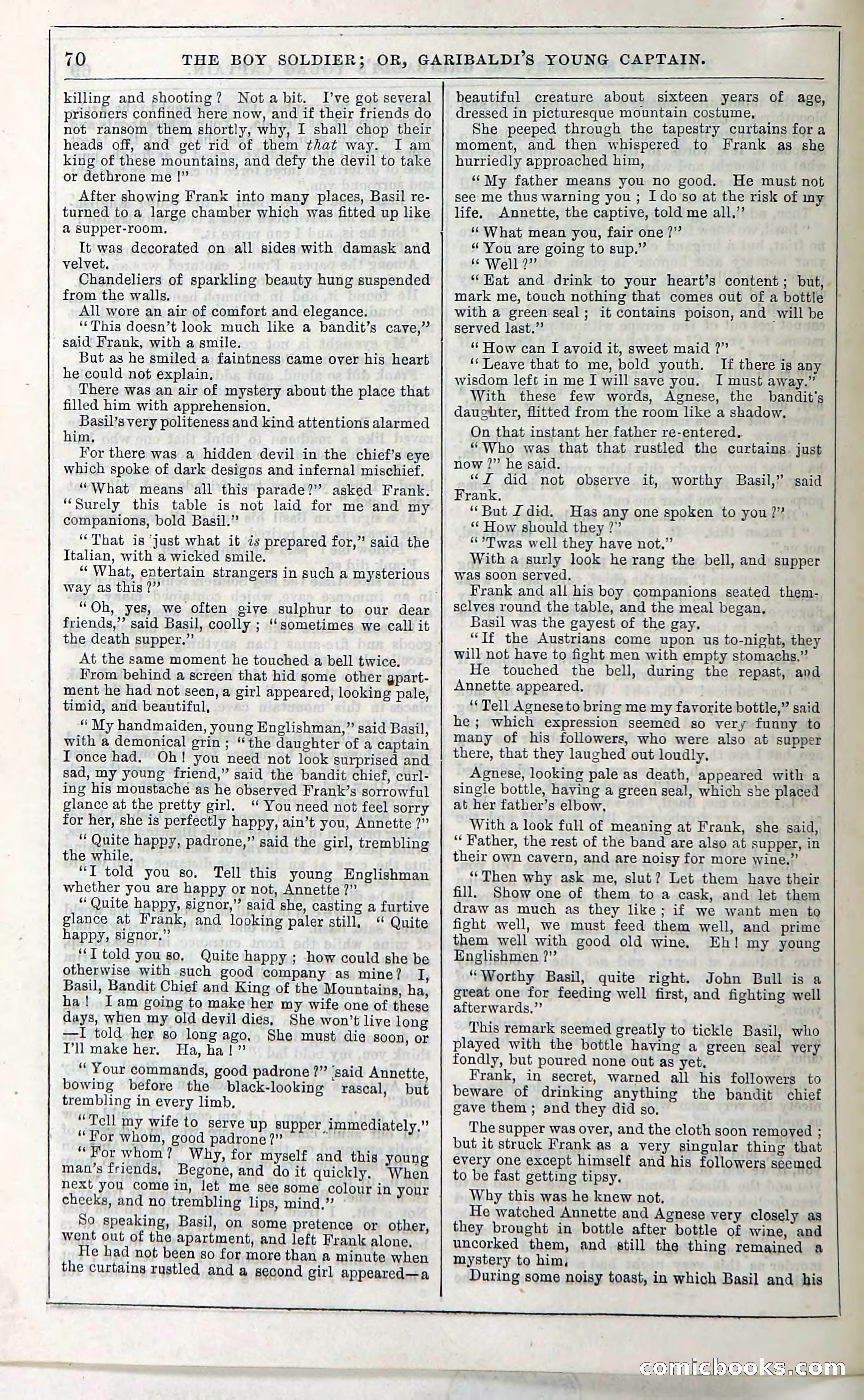 The Boy Soldier; Or, Garibaldi's Young Captain — page 76 of 390