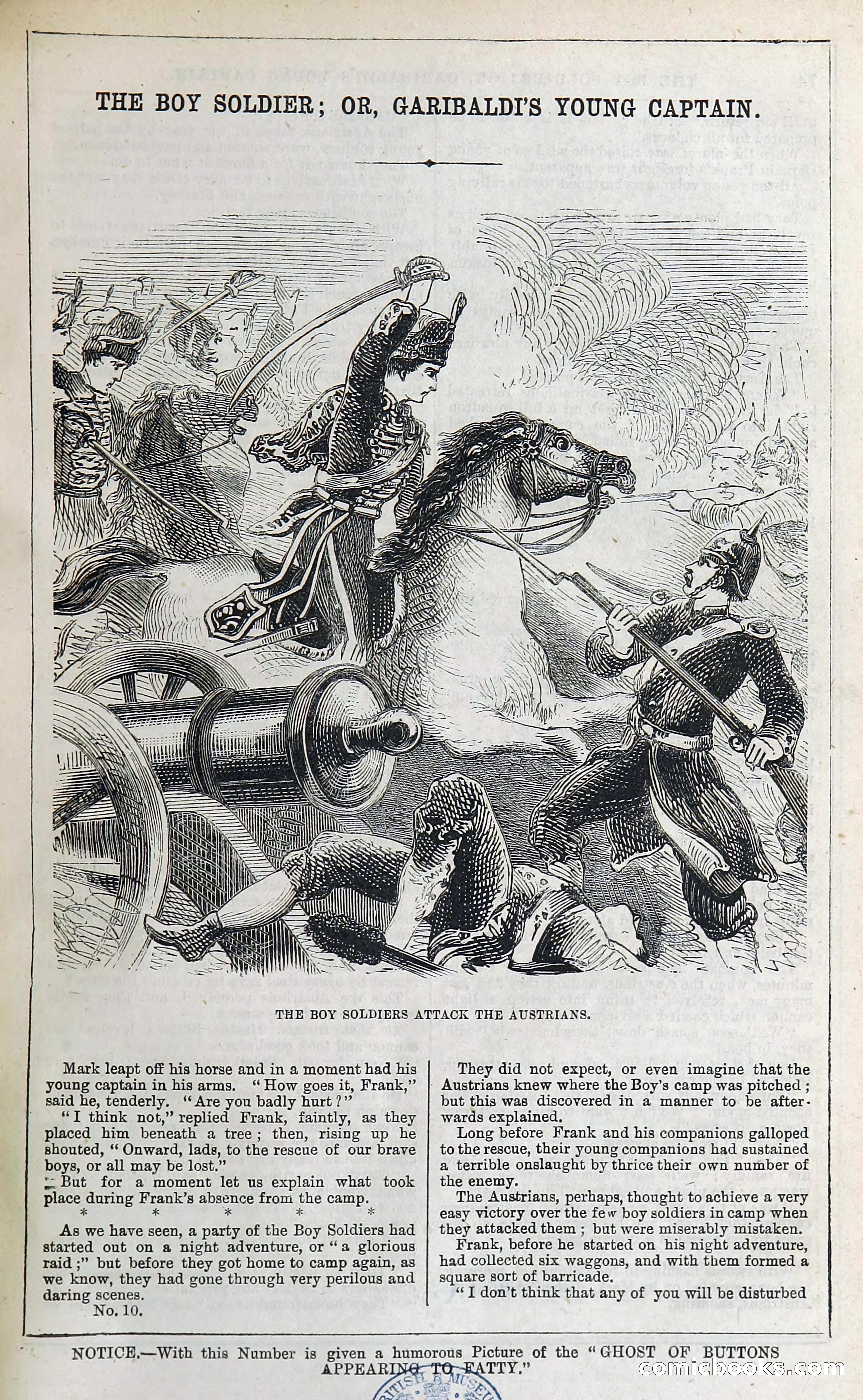 The Boy Soldier; Or, Garibaldi's Young Captain — page 79 of 390