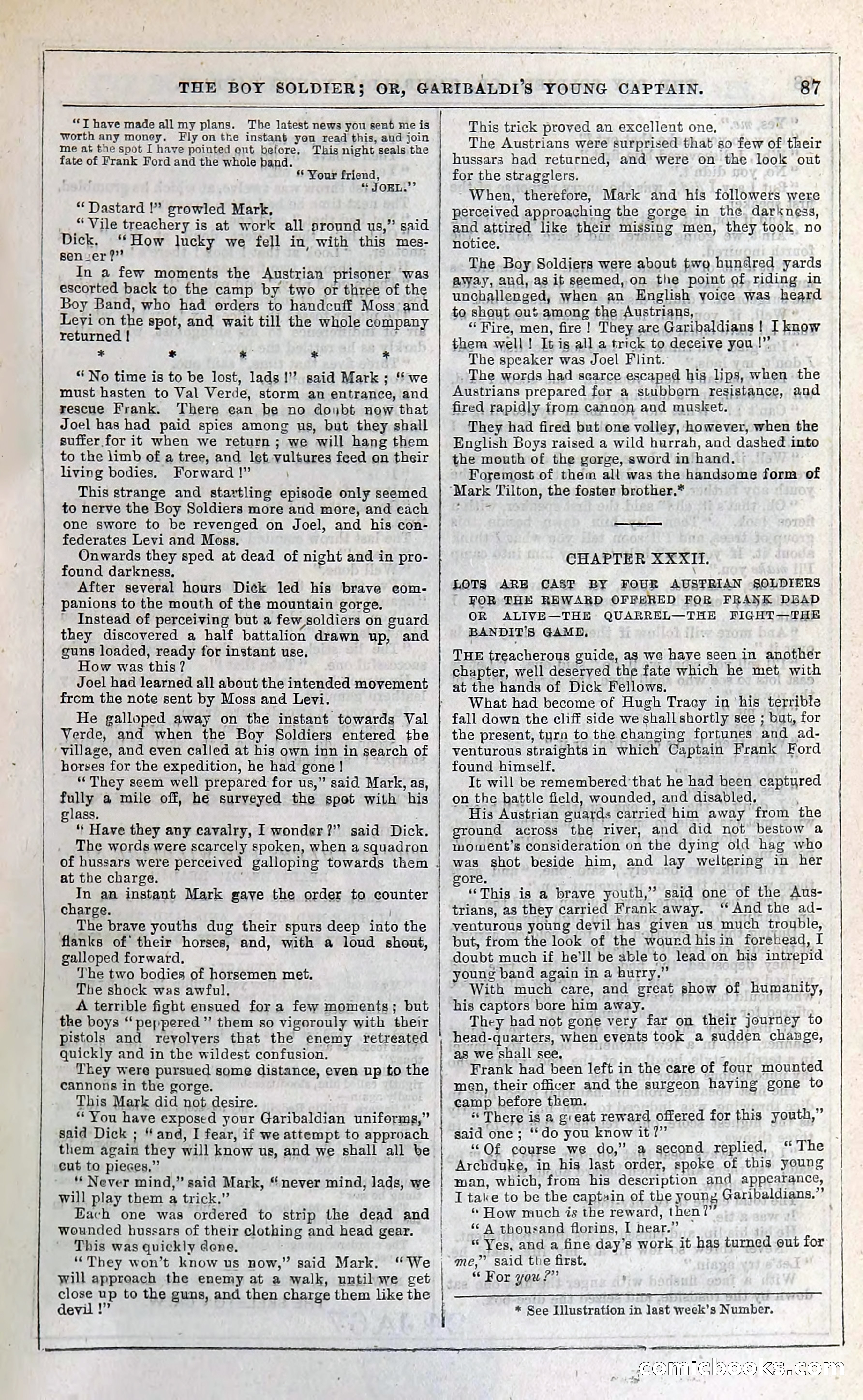 The Boy Soldier; Or, Garibaldi's Young Captain — page 93 of 390