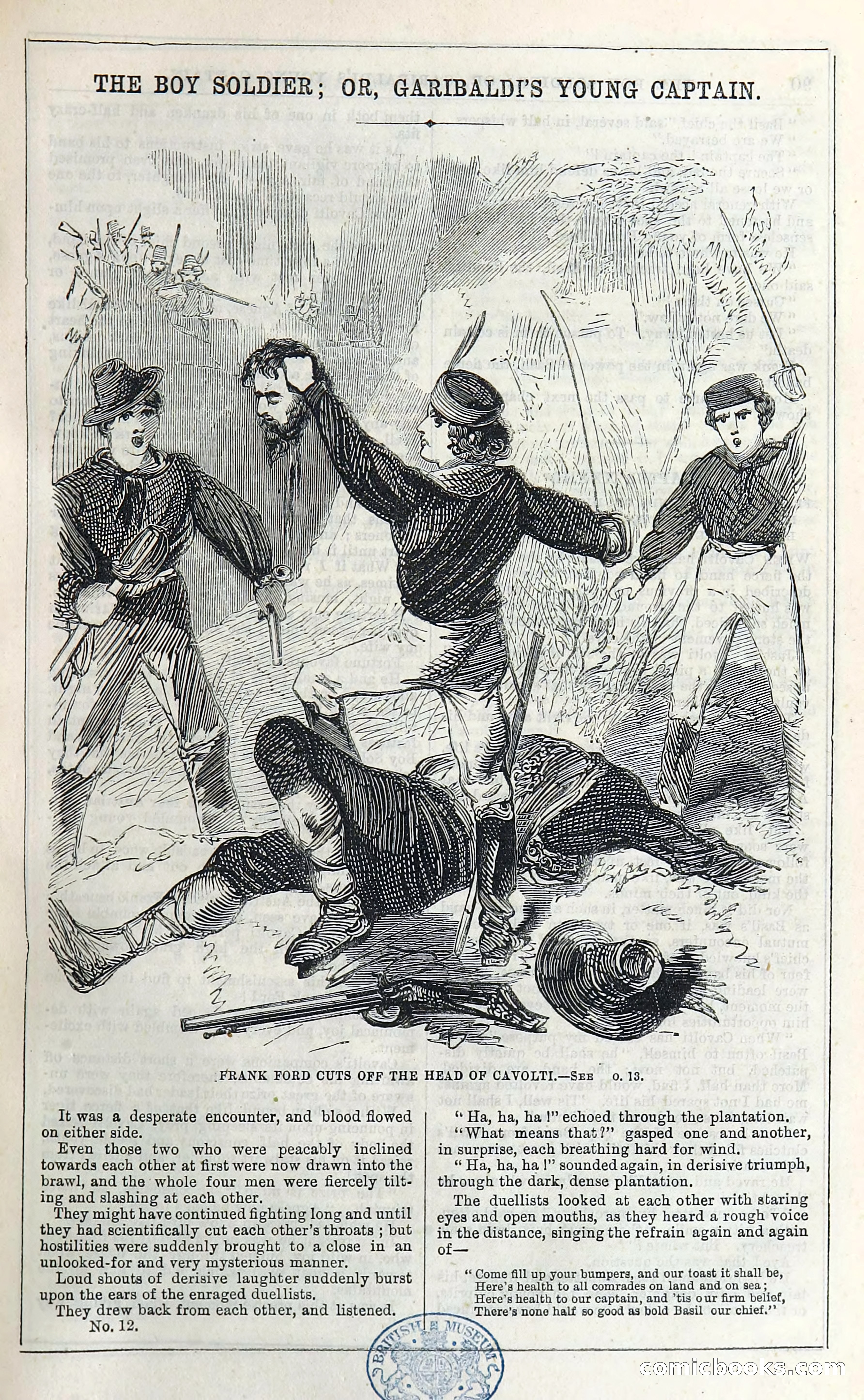 The Boy Soldier; Or, Garibaldi's Young Captain — page 95 of 390