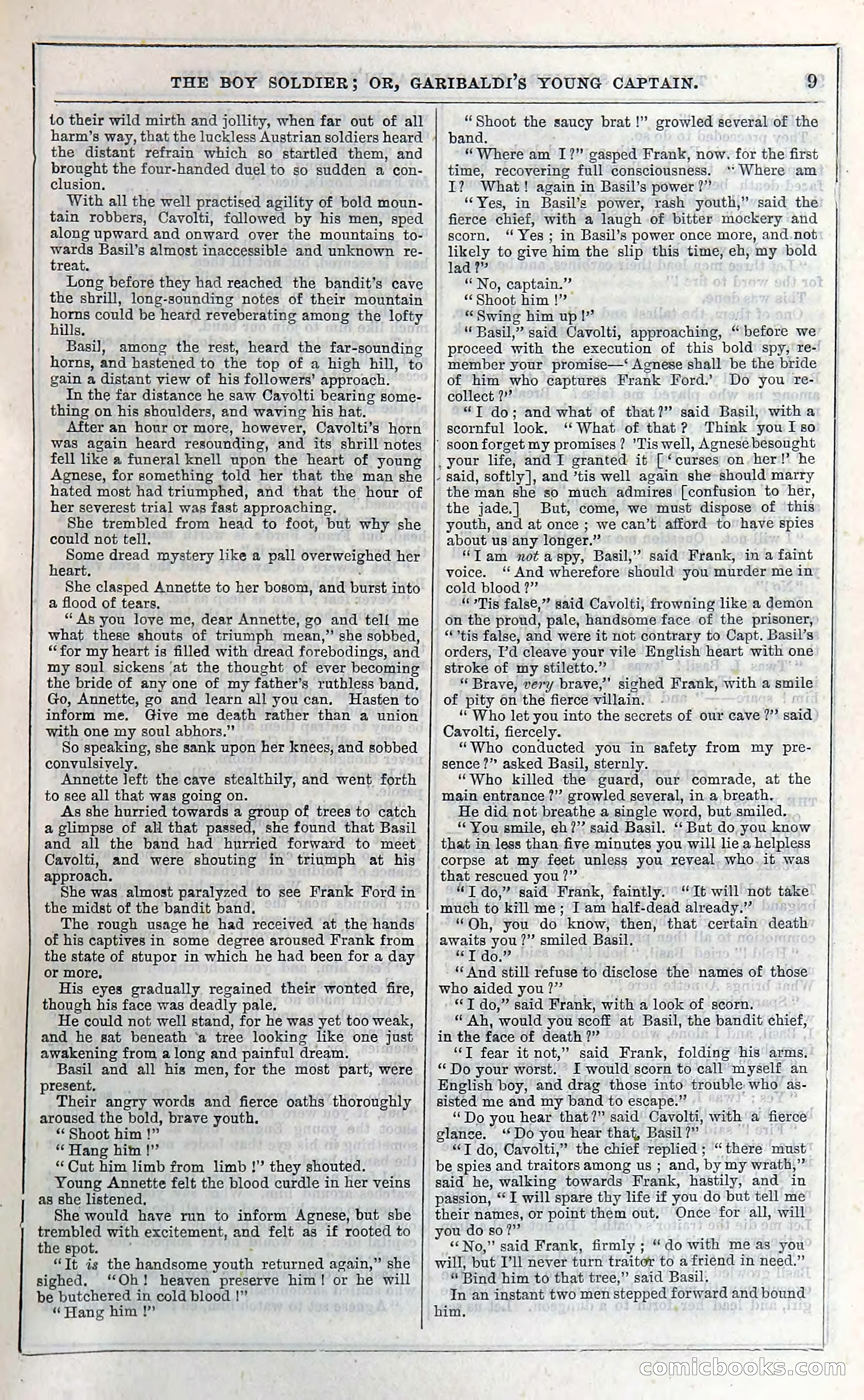 The Boy Soldier; Or, Garibaldi's Young Captain — page 97 of 390