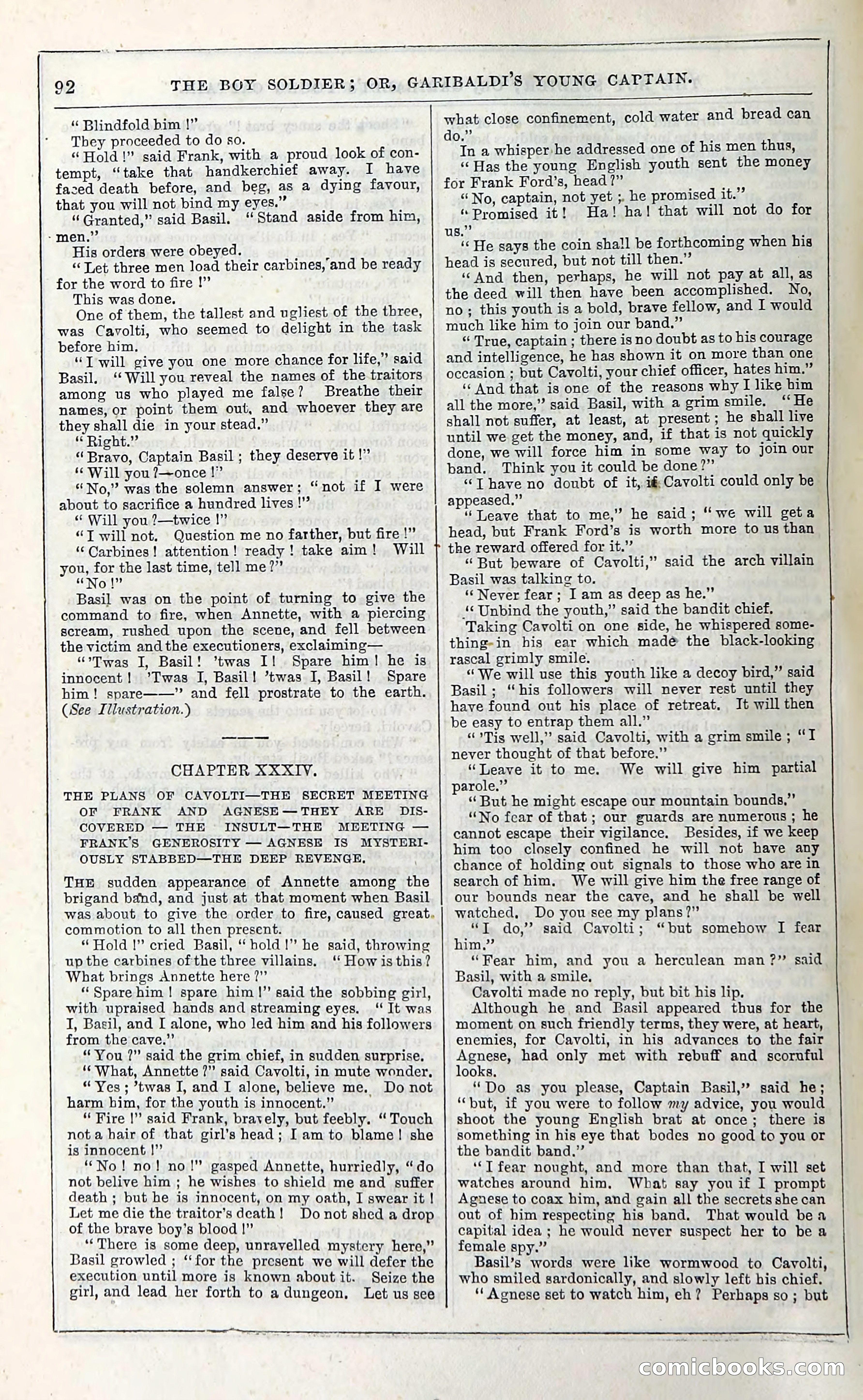 The Boy Soldier; Or, Garibaldi's Young Captain — page 98 of 390