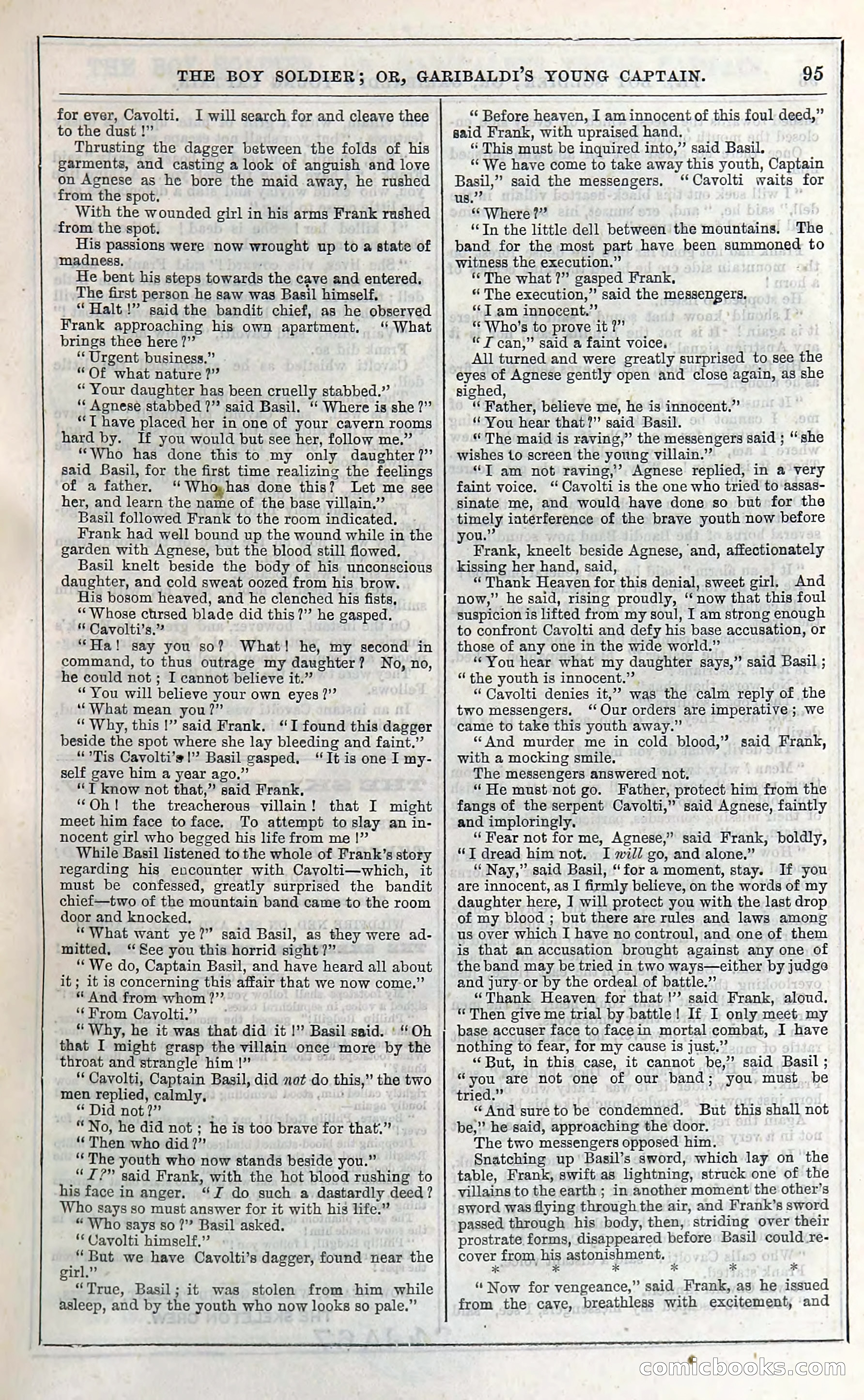 The Boy Soldier; Or, Garibaldi's Young Captain — page 101 of 390