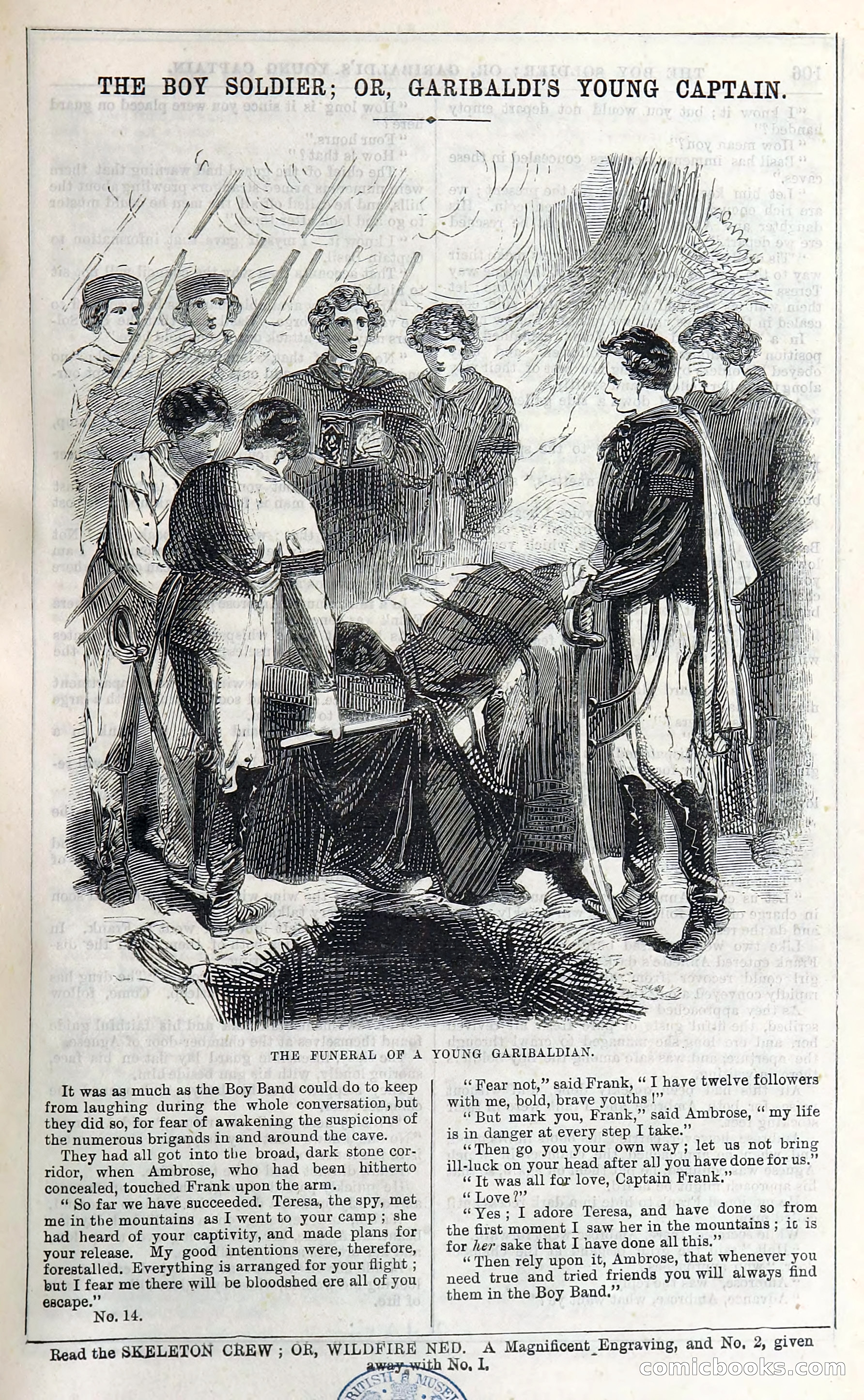 The Boy Soldier; Or, Garibaldi's Young Captain — page 111 of 390
